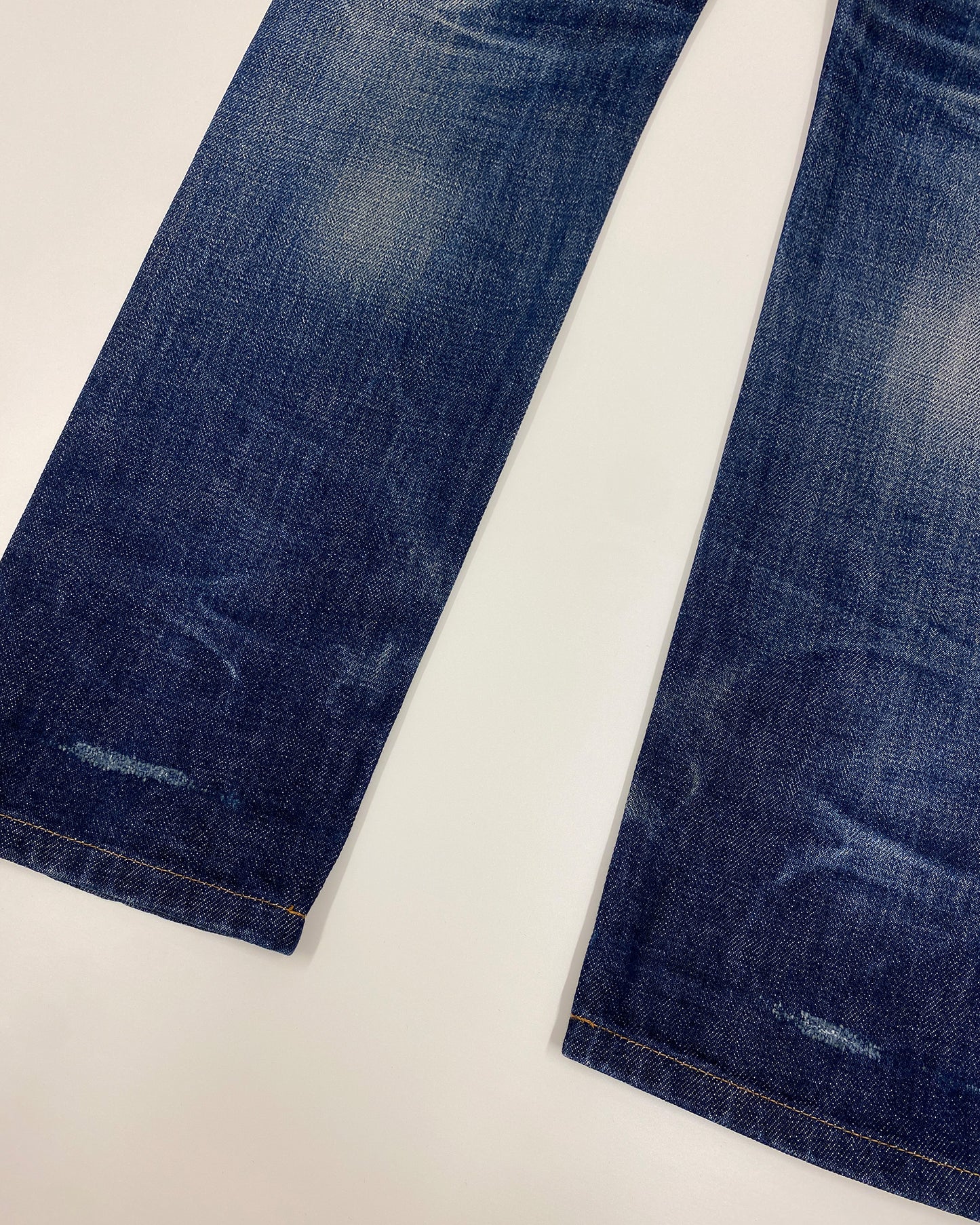 A.P.C. 2000s Honeycomb Petit Standard Selvedge Denim Blue