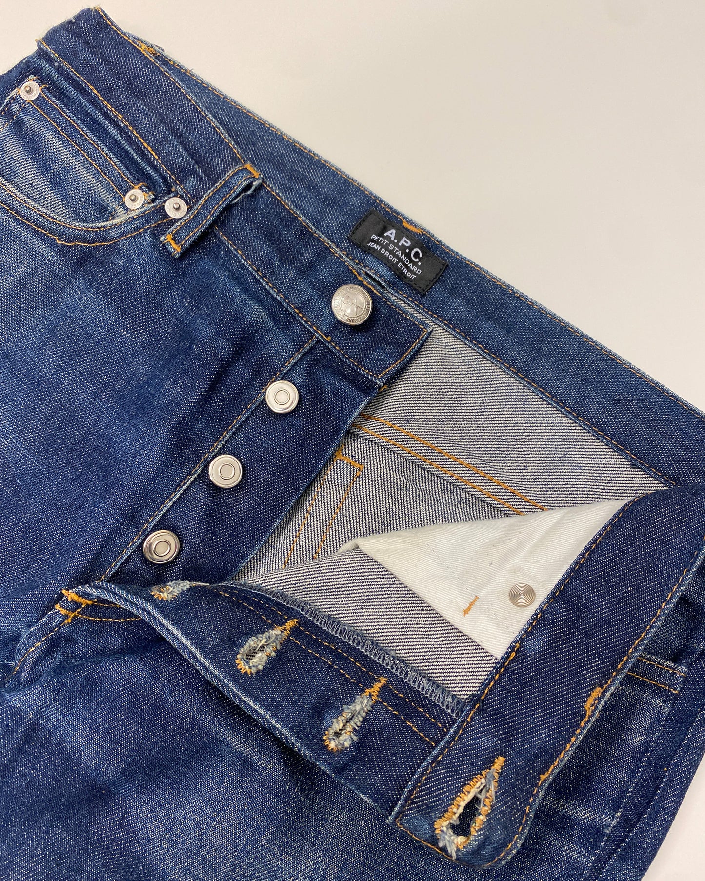 A.P.C. 2000s Petit Standard Denim Dark Blue