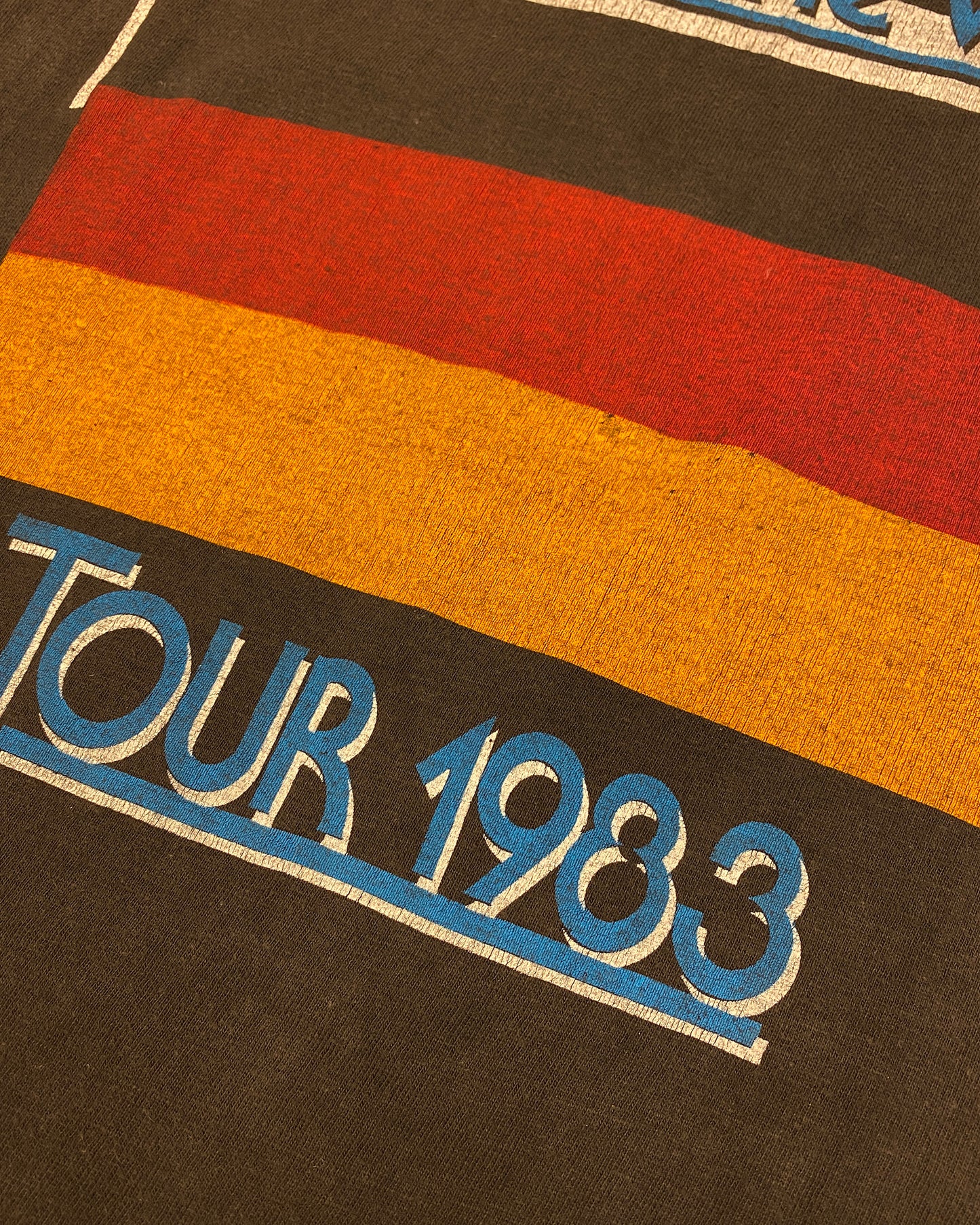 Vintage 1983 Cut Off Accept Balls to the Wall Tour Band Tanktop T-Shirt Black