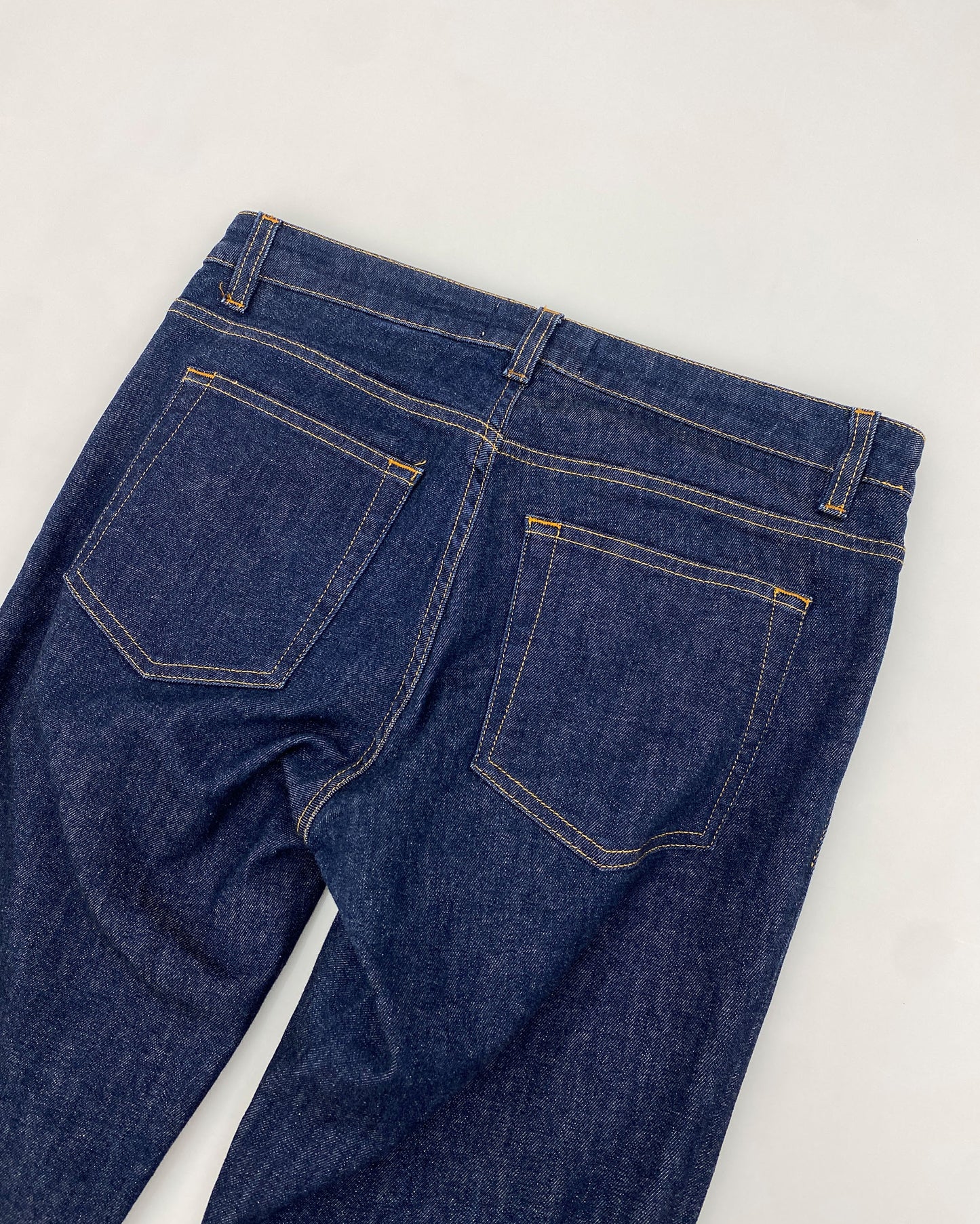Acne Studios 2020s Flex Skinny Raw Denim Dark Blue