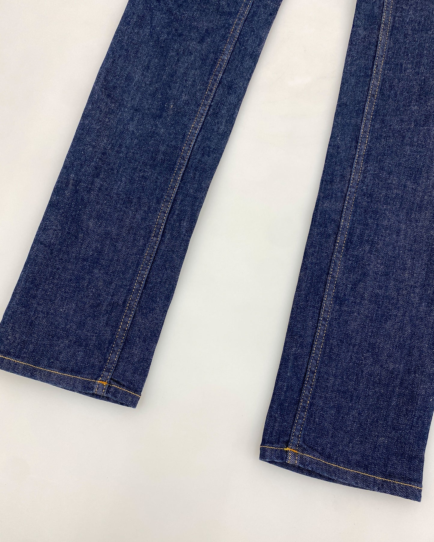 Acne Studios 2020s Flex Skinny Raw Denim Dark Blue