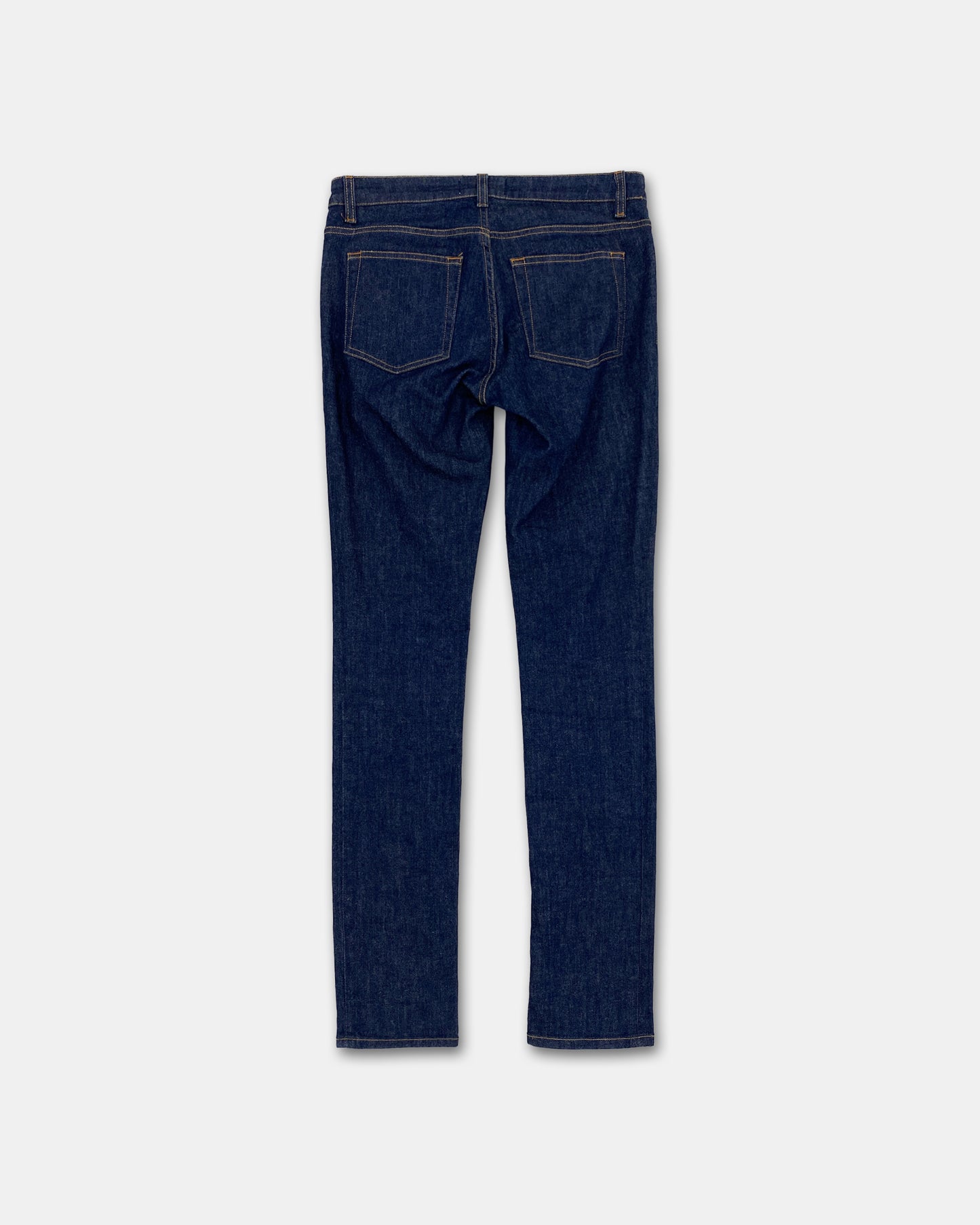 Acne Studios 2020s Flex Skinny Raw Denim Dark Blue
