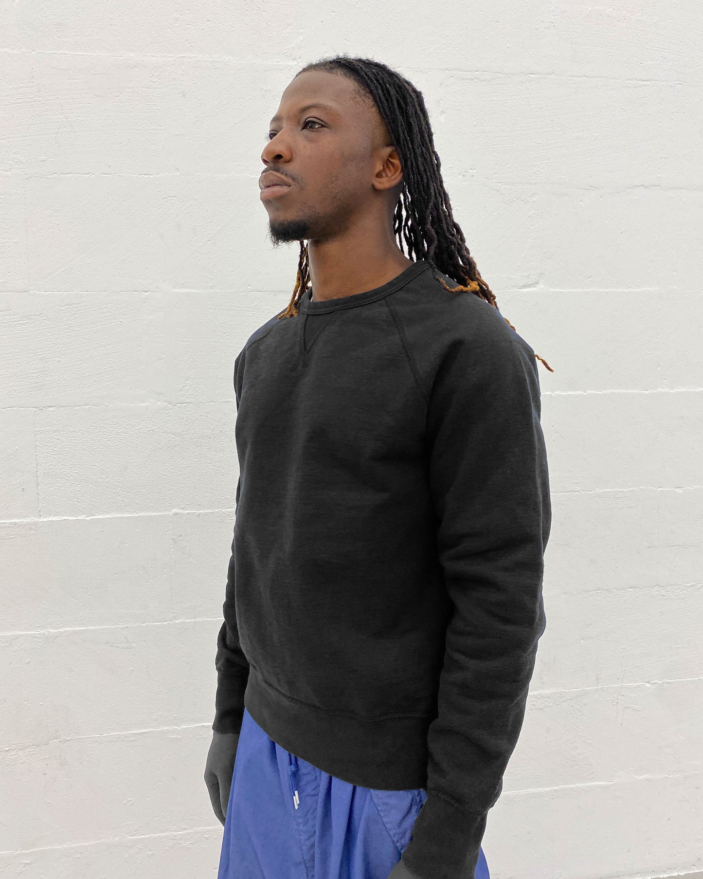 Acne Studios SS2017 Sample Raglan Crewneck Black