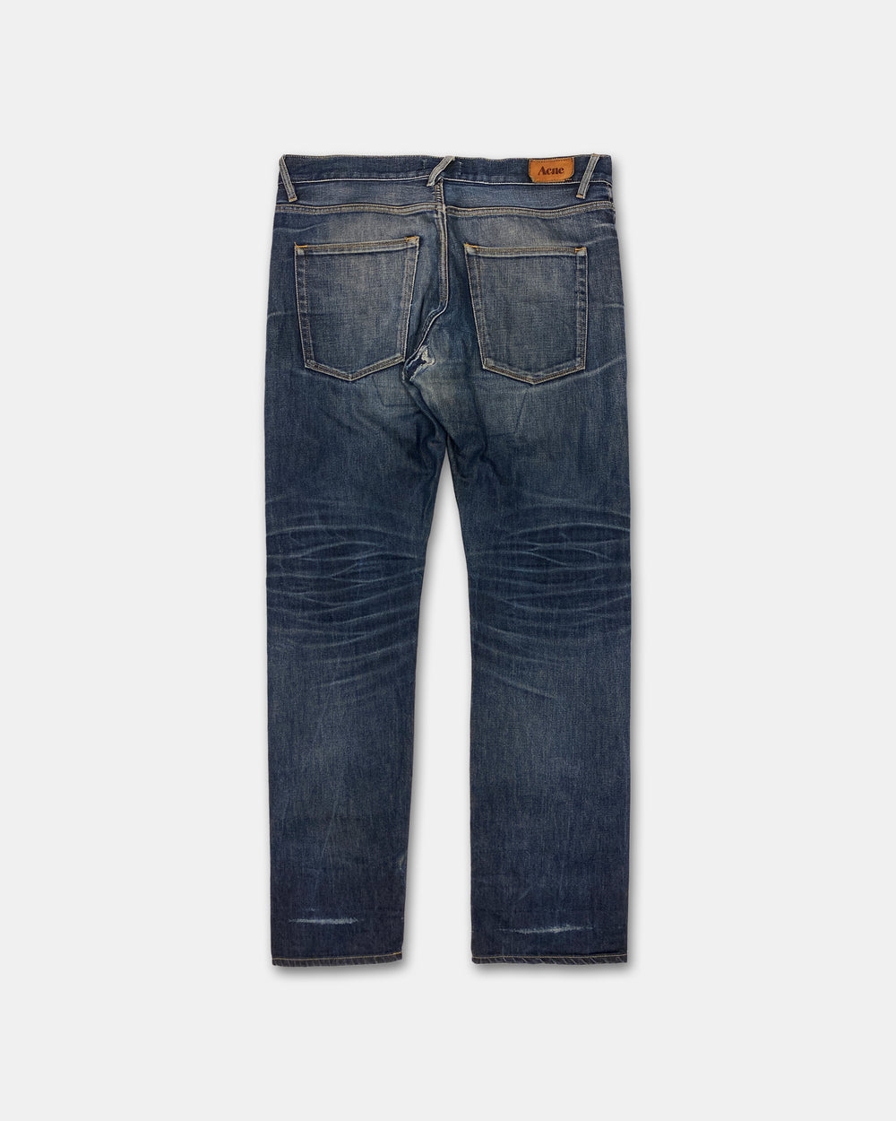 Acne Studios 2010s Honeycomb Denim Blue
