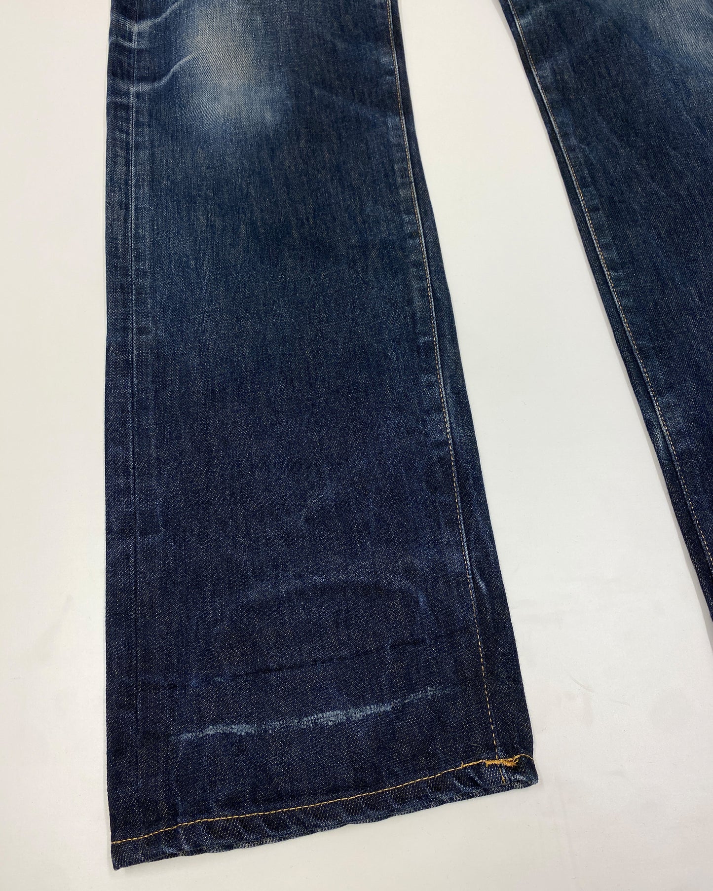 Acne Studios 2010s Honeycomb Denim Blue