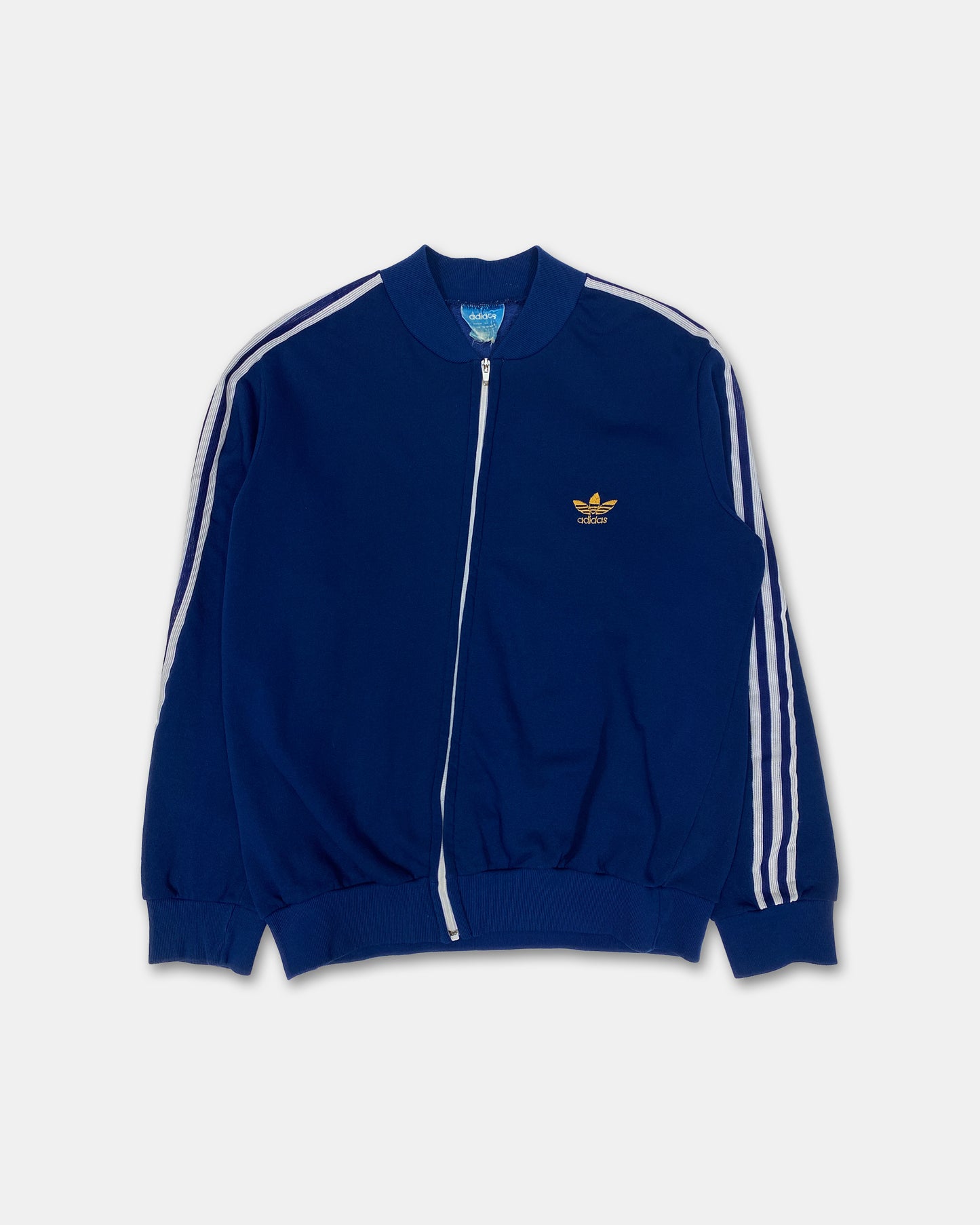 Adidas 1970s Ventex Made in France Track Jacket Blue