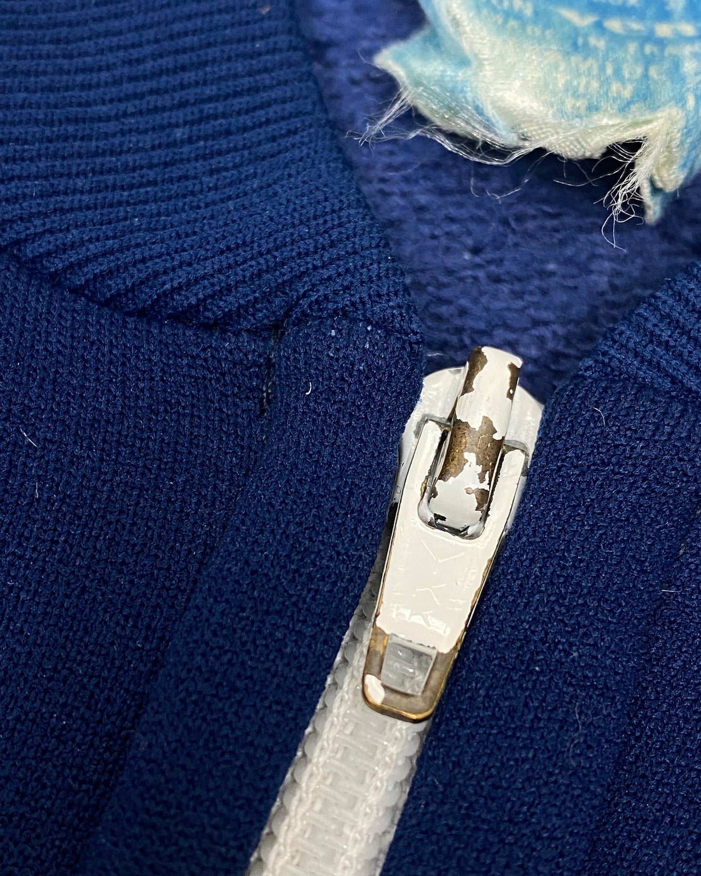 Adidas 1970s Ventex Made in France Track Jacket Blue