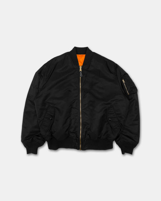 Alpha Industries 2010s Big Ass MA-1 Bomber Jacket Black