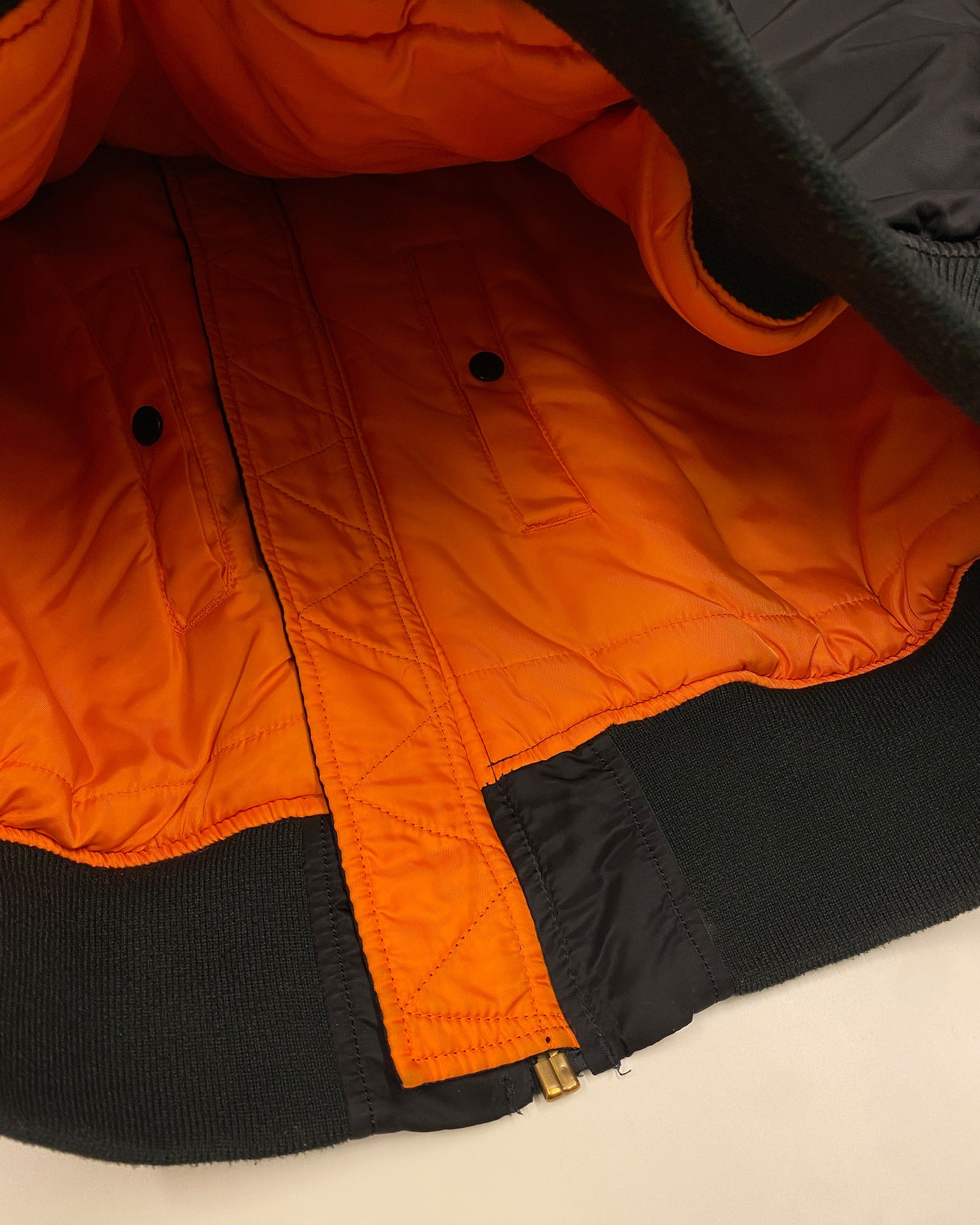 Alpha Industries 2010s Big Ass MA-1 Bomber Jacket Black