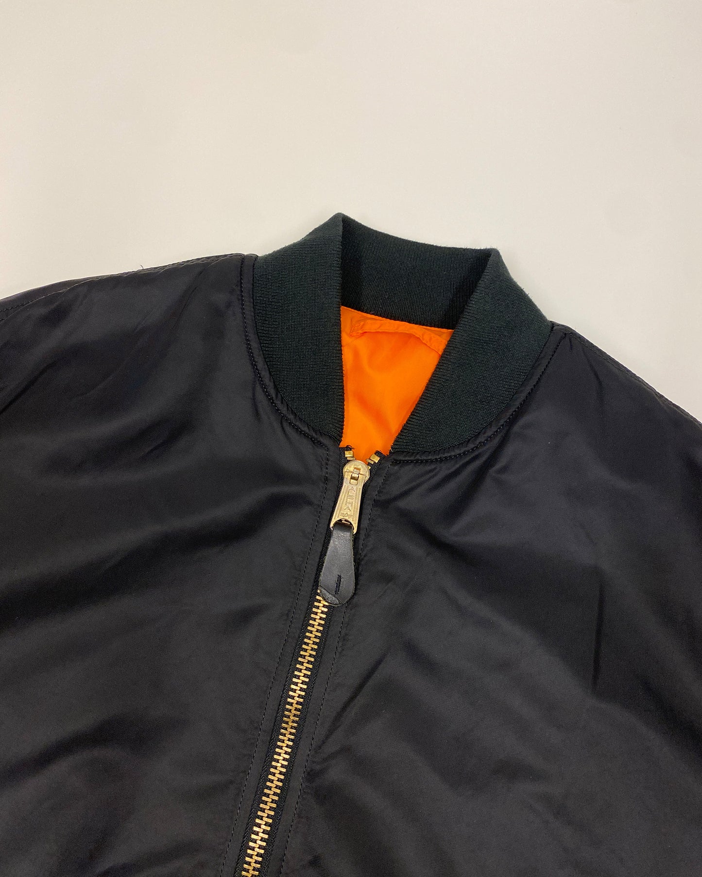 Alpha Industries 2010s Big Ass MA-1 Bomber Jacket Black