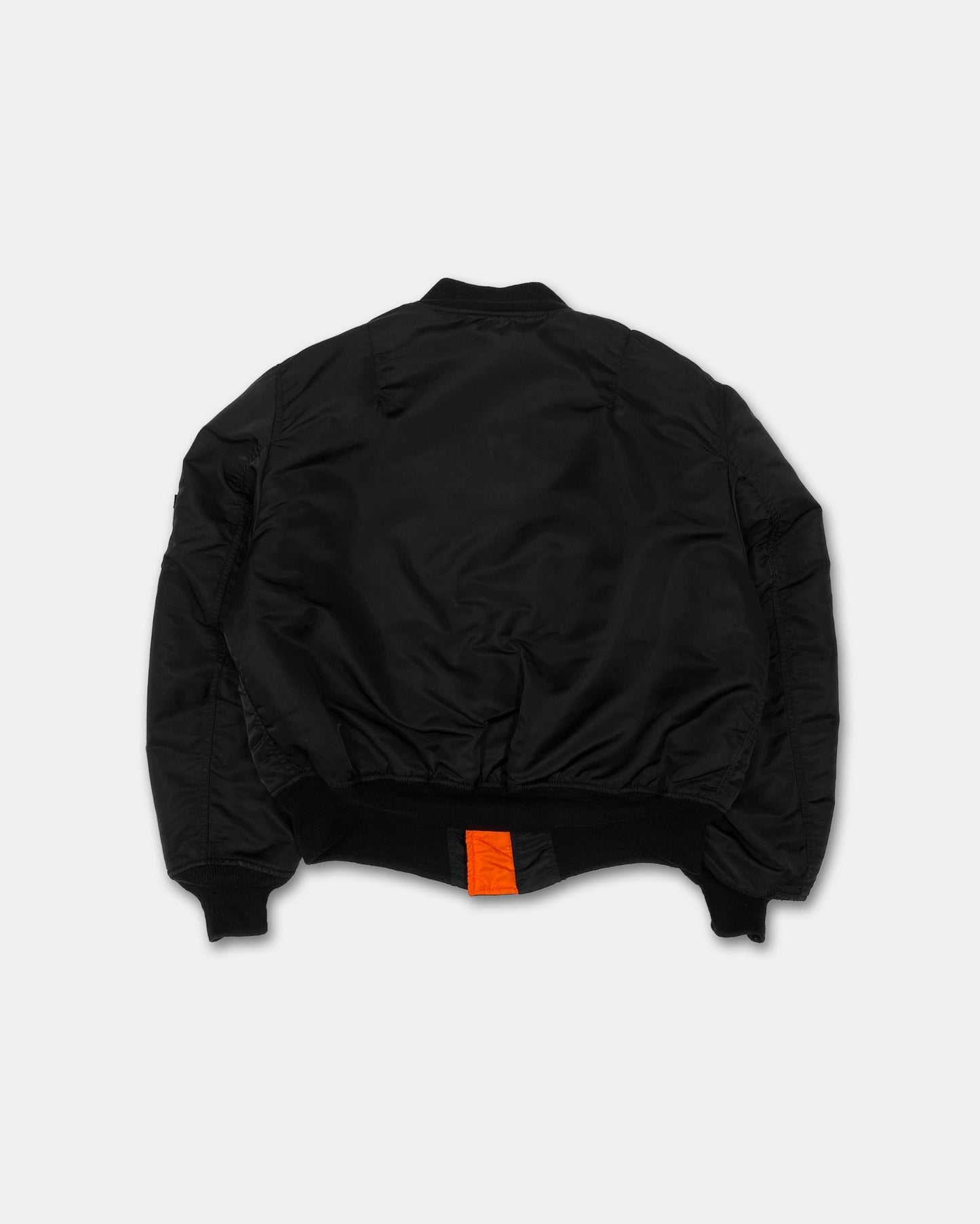 Alpha Industries 1990s Made in USA MA-1 Bomber Jacket Black