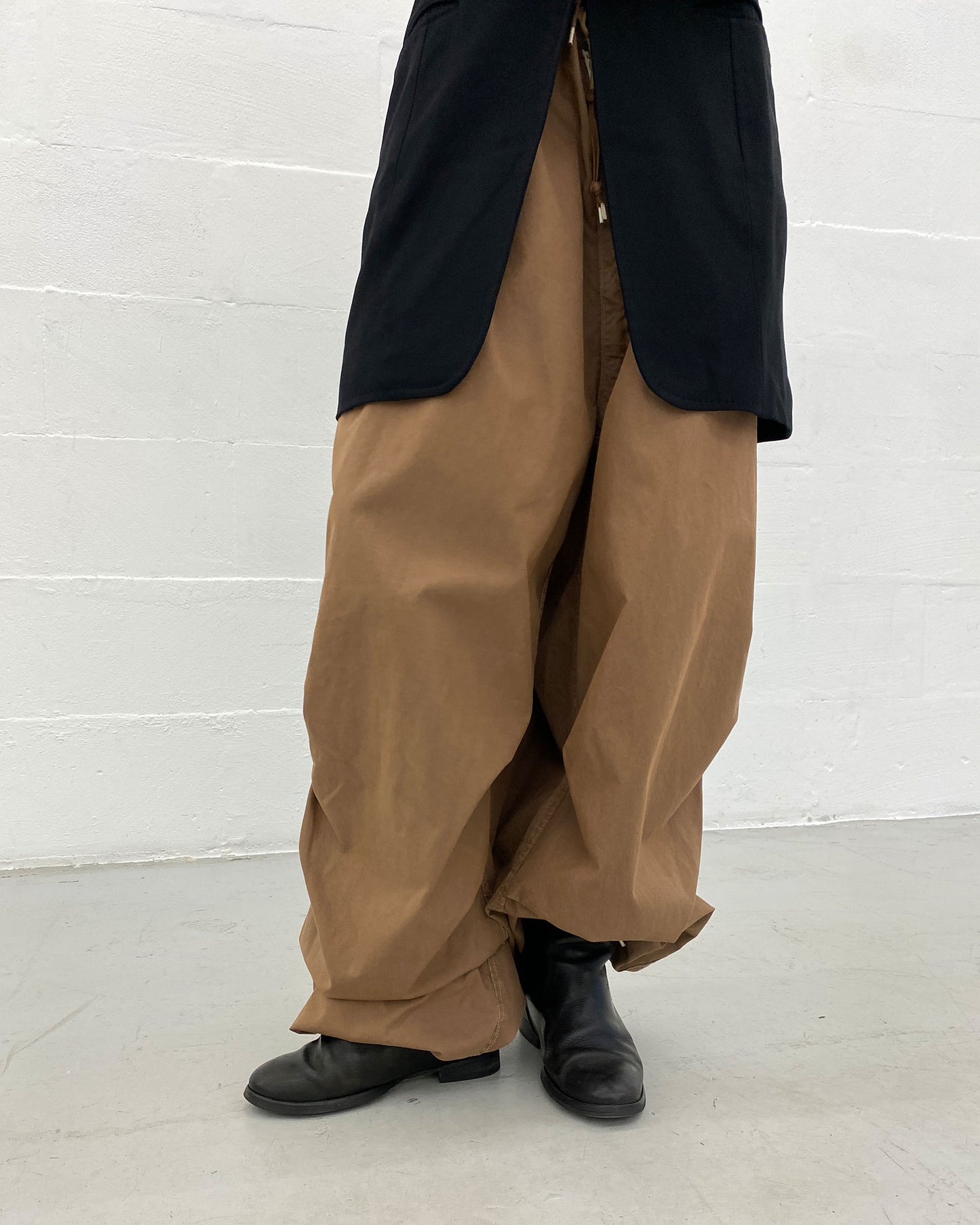 Ann Demeulemeester AW1987 Wool Coat Black