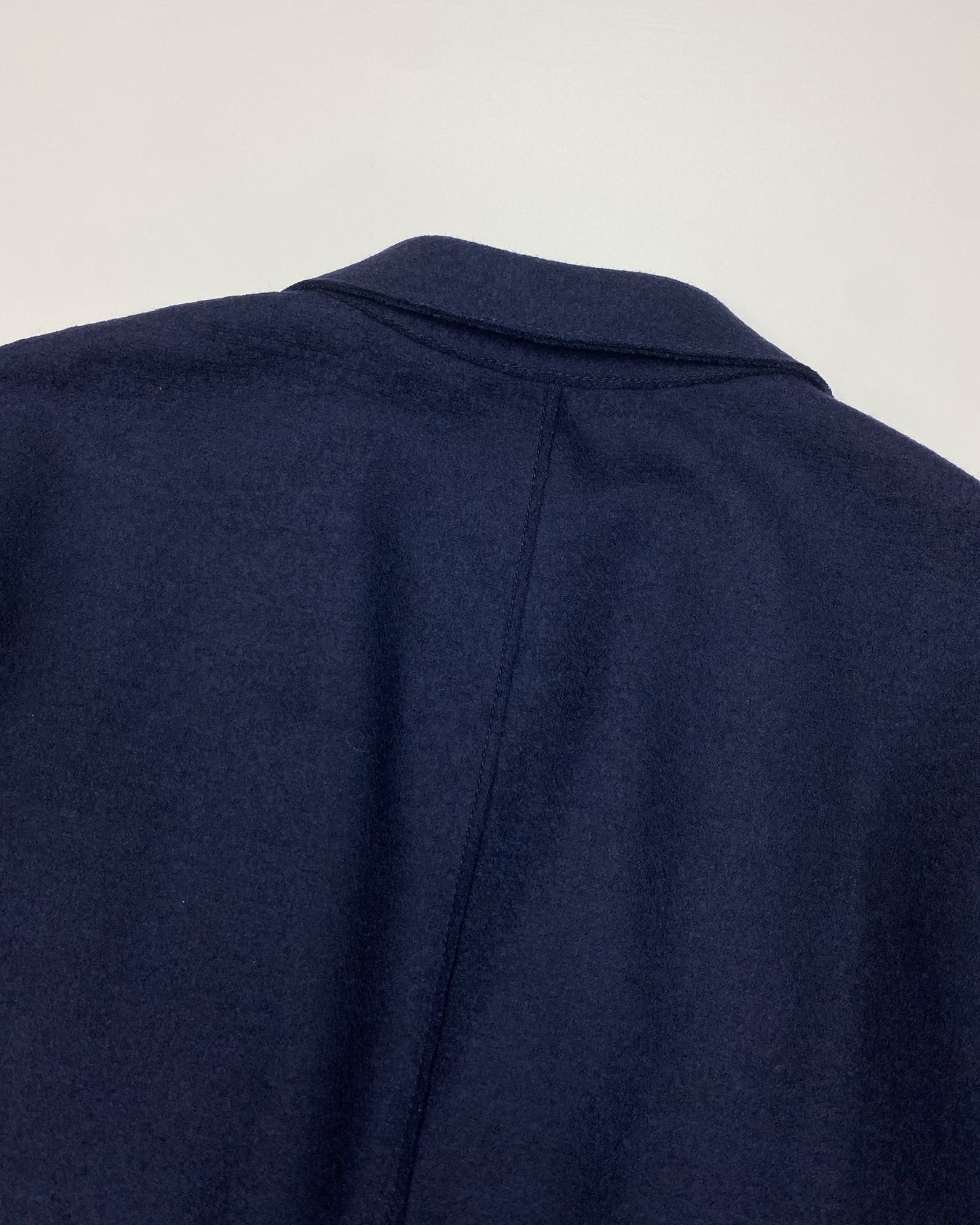 Armani Collezioni 2010s Wool Blazer Jacket Navy