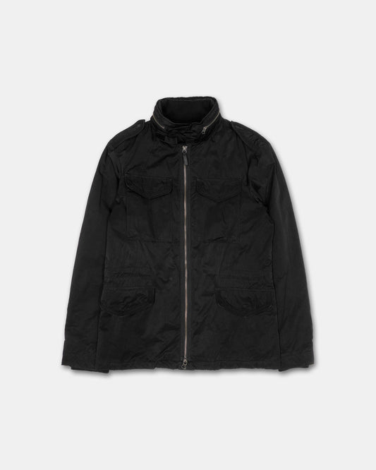 Armani Jeans 2010s Field Coat M65 Jacket Black