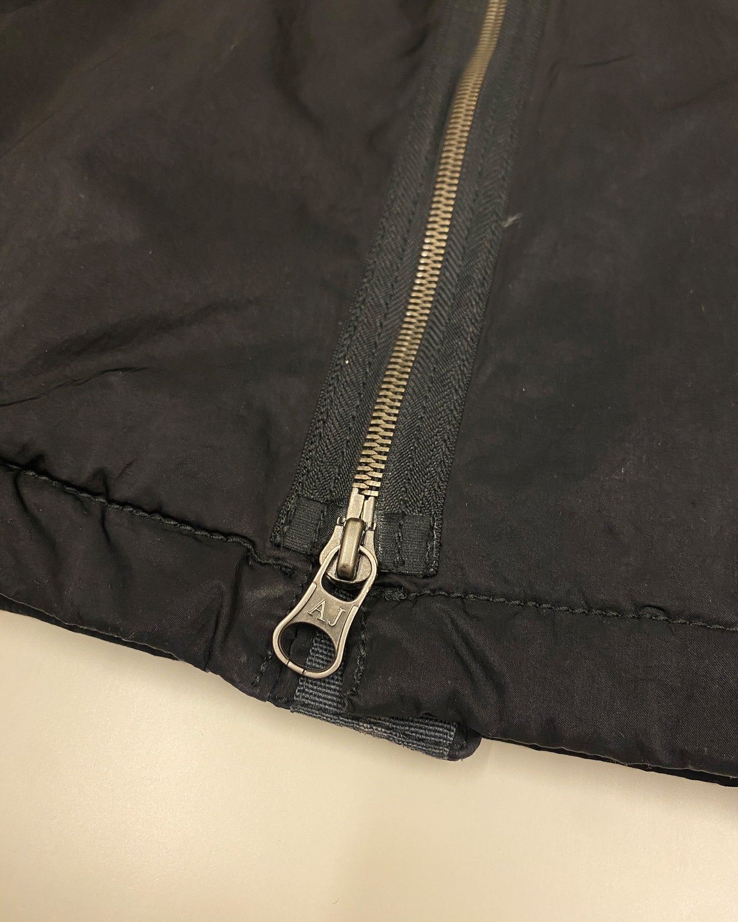 Armani Jeans 2010s Field Coat M65 Jacket Black