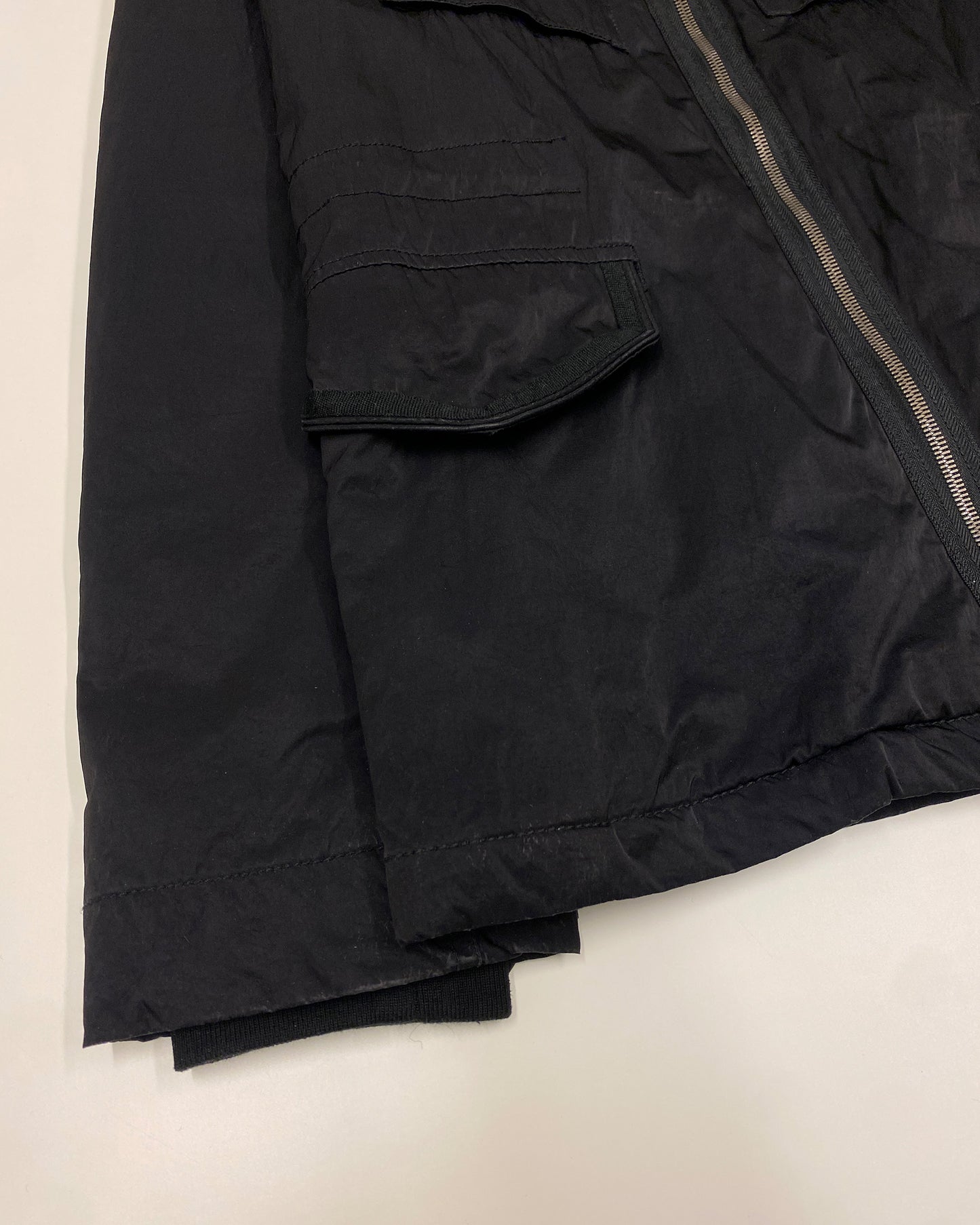 Armani Jeans 2010s Field Coat M65 Jacket Black