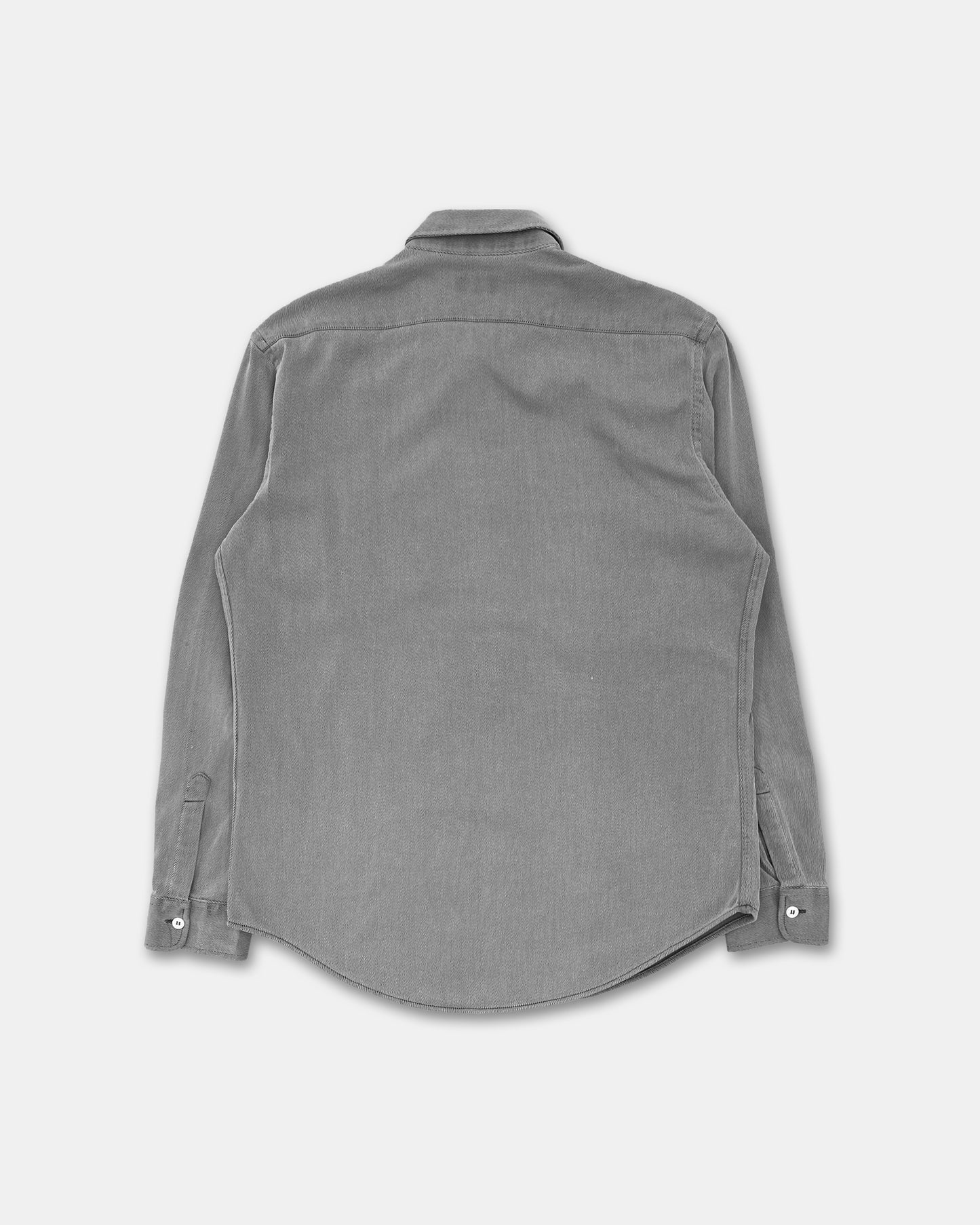 Armani Jeans 2010s Striped Shirt Grey