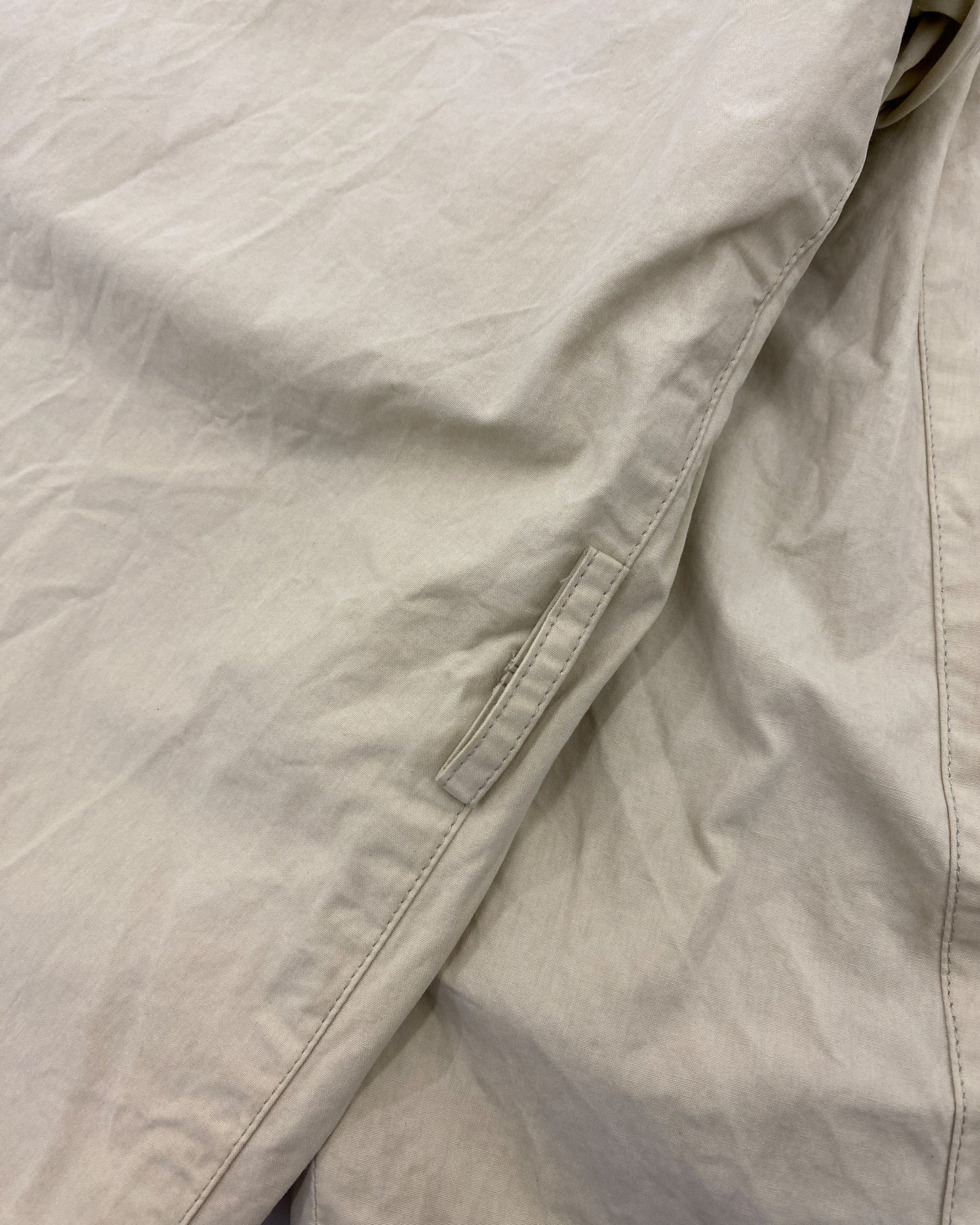 Giorgio Armani Le Collezioni 1990s Light Cotton Coat Light Beige