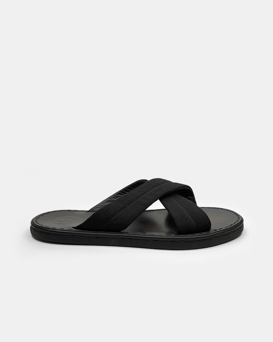 Emporio Armani 2010s Slides Black