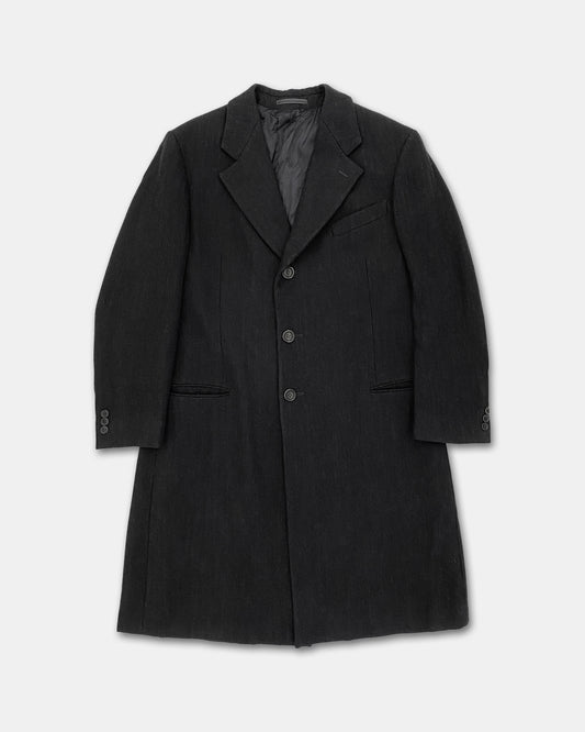 Armani Collezioni 2010s Wool Coat Grey