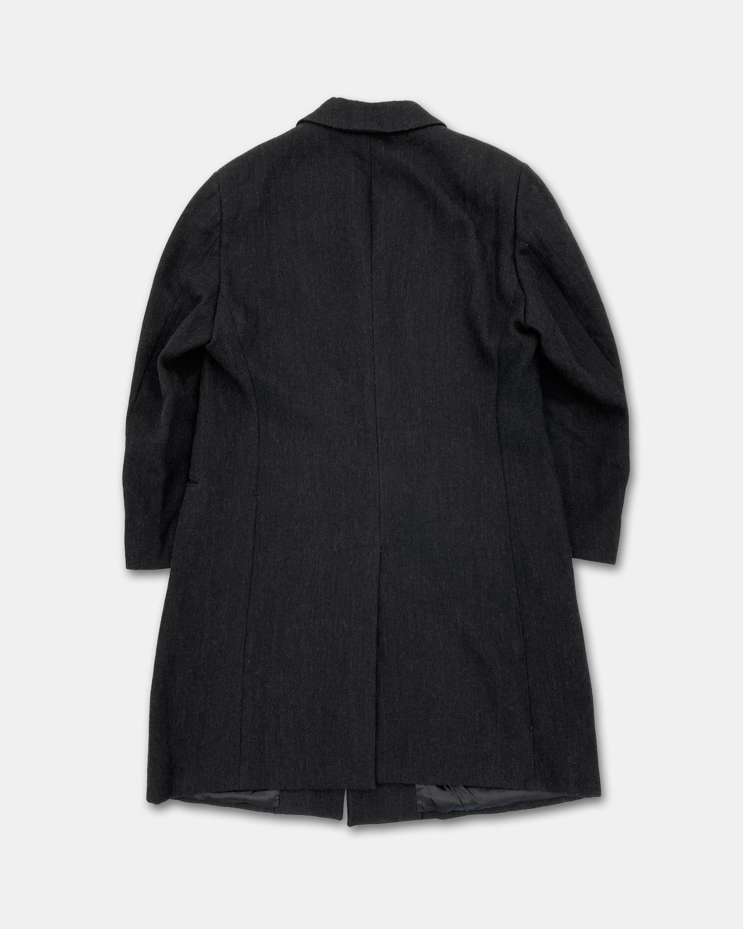 Armani Collezioni 2010s Wool Coat Grey