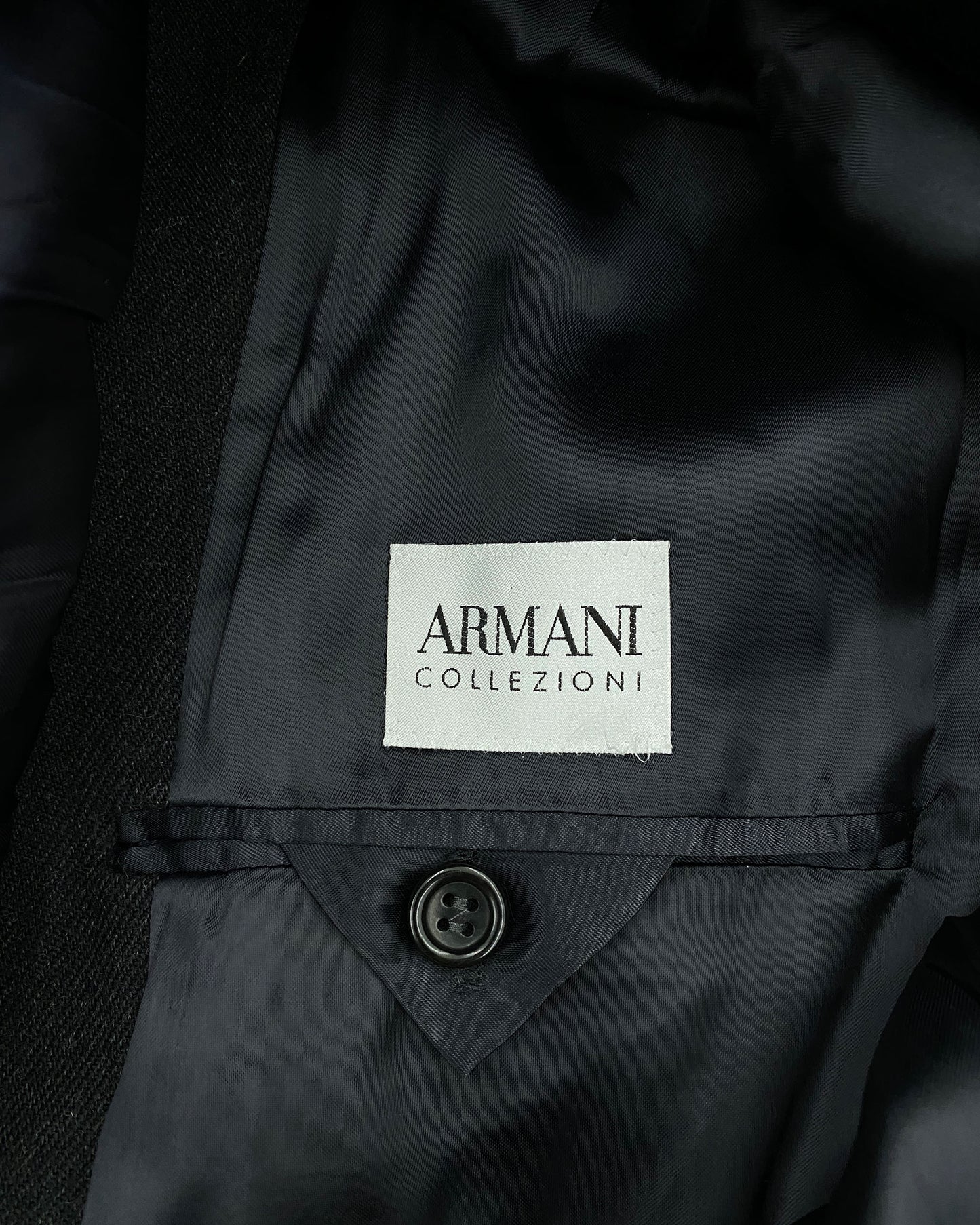 Armani Collezioni 2010s Wool Coat Grey