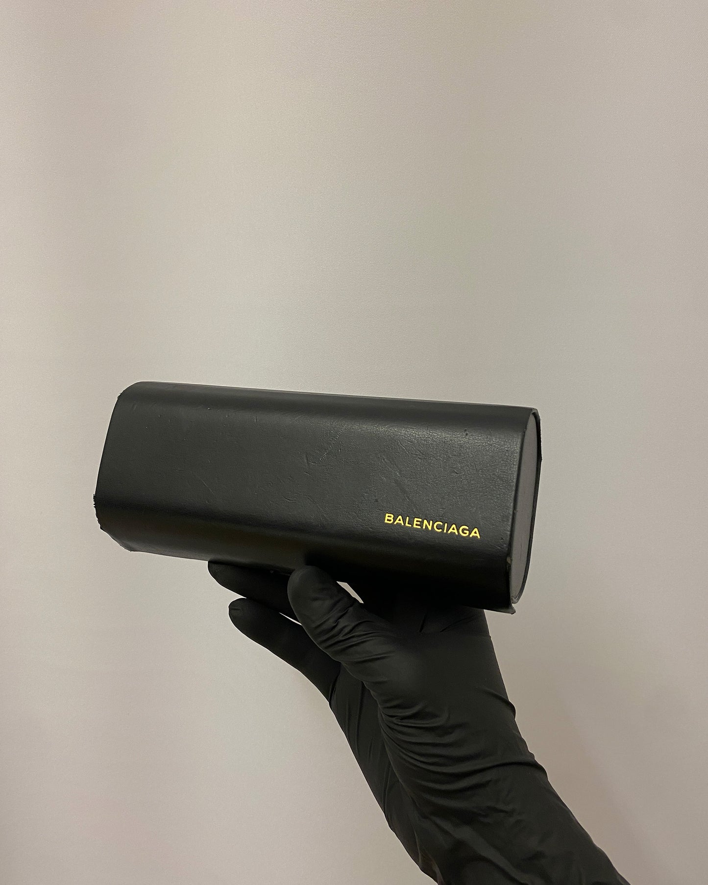 Balenciaga 2000s Sunglasses Case Black