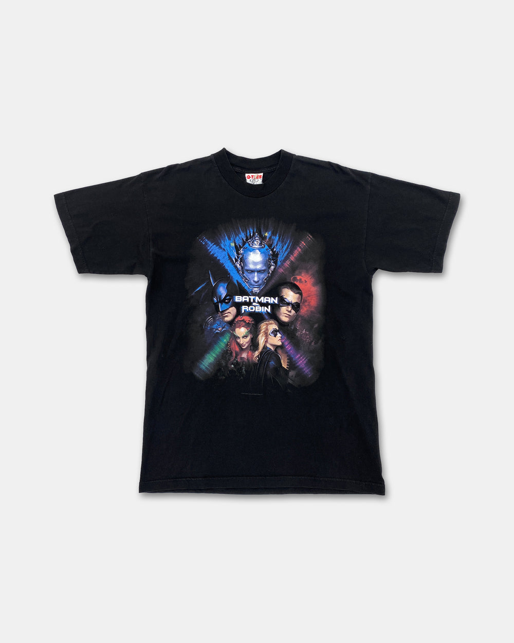 Vintage 1997 Batman & Robin Movie T-Shirt Black