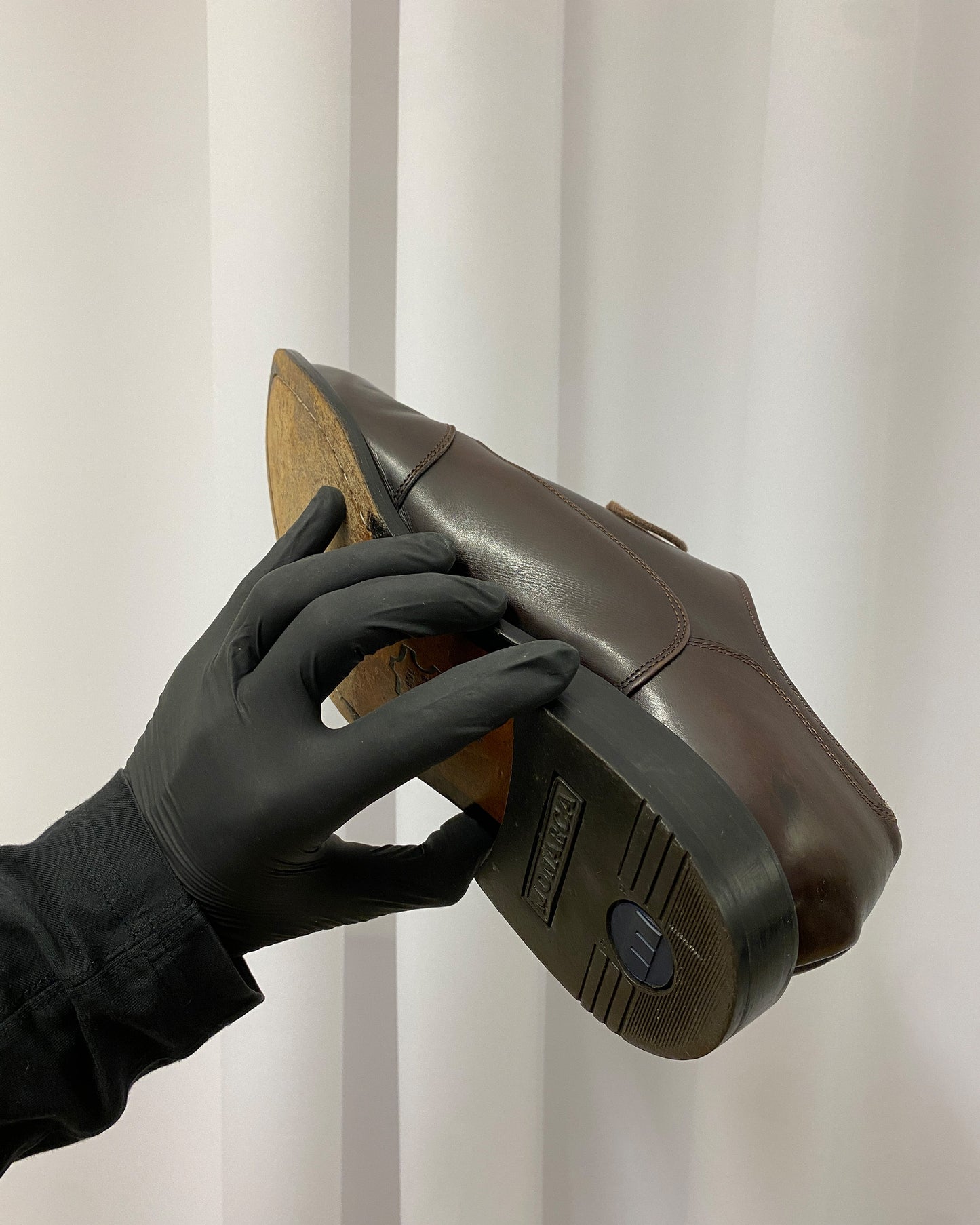 Dirk Bikkembergs Hommes 1990s Leather Derby Shoes Brown