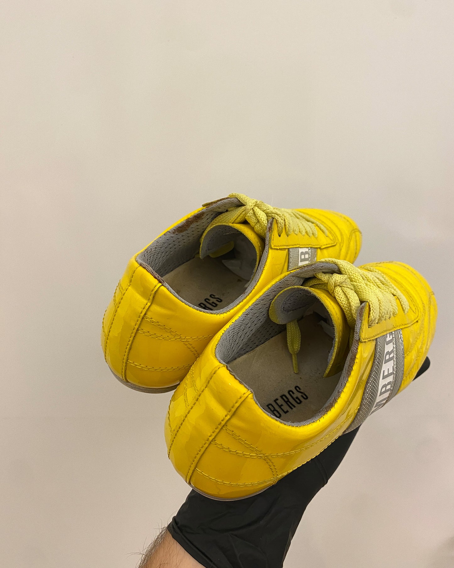 Bikkembergs 2010s Classic Sneaker Yellow Silver