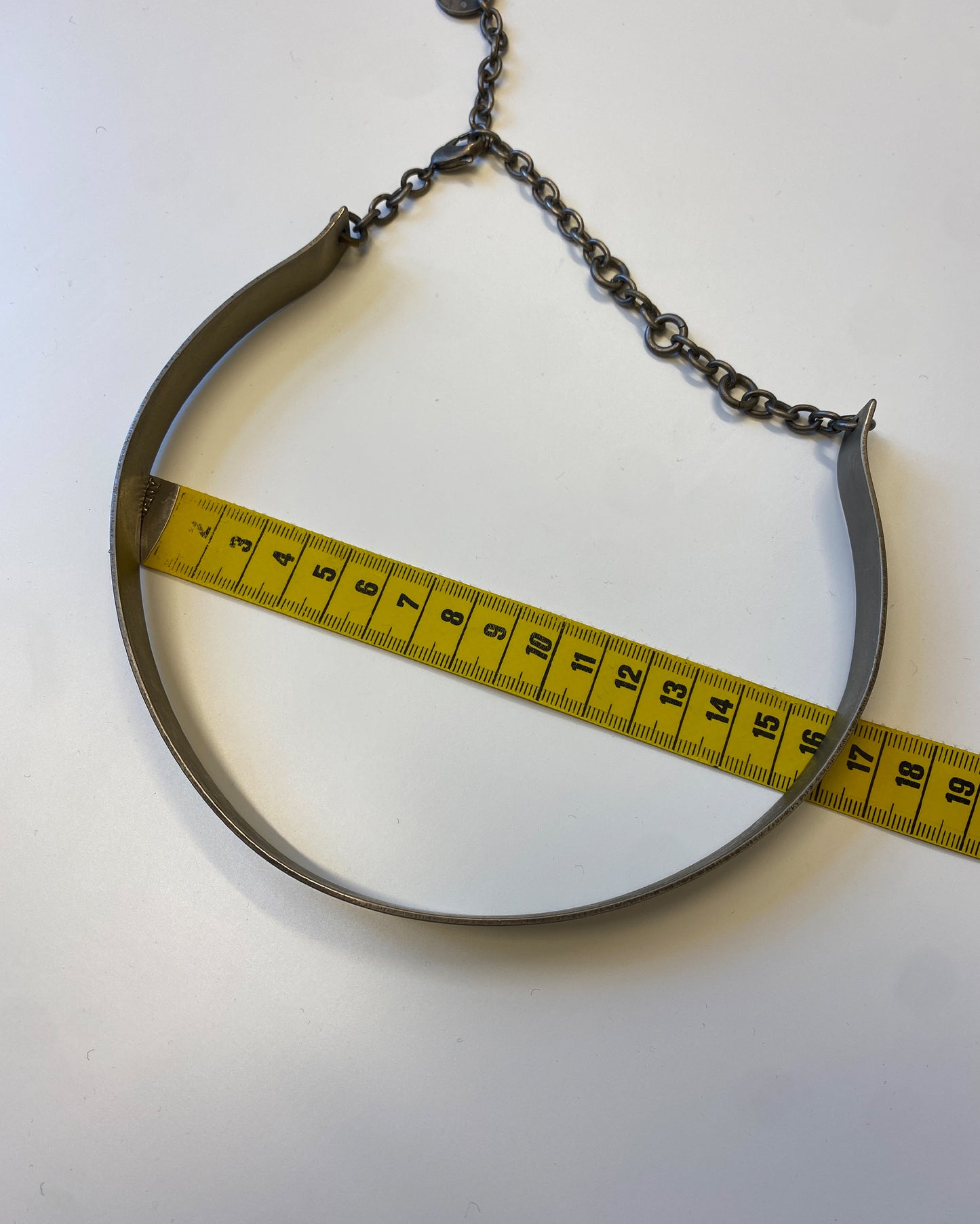 Bikkembergs 2000s Chocker Metallic Silver