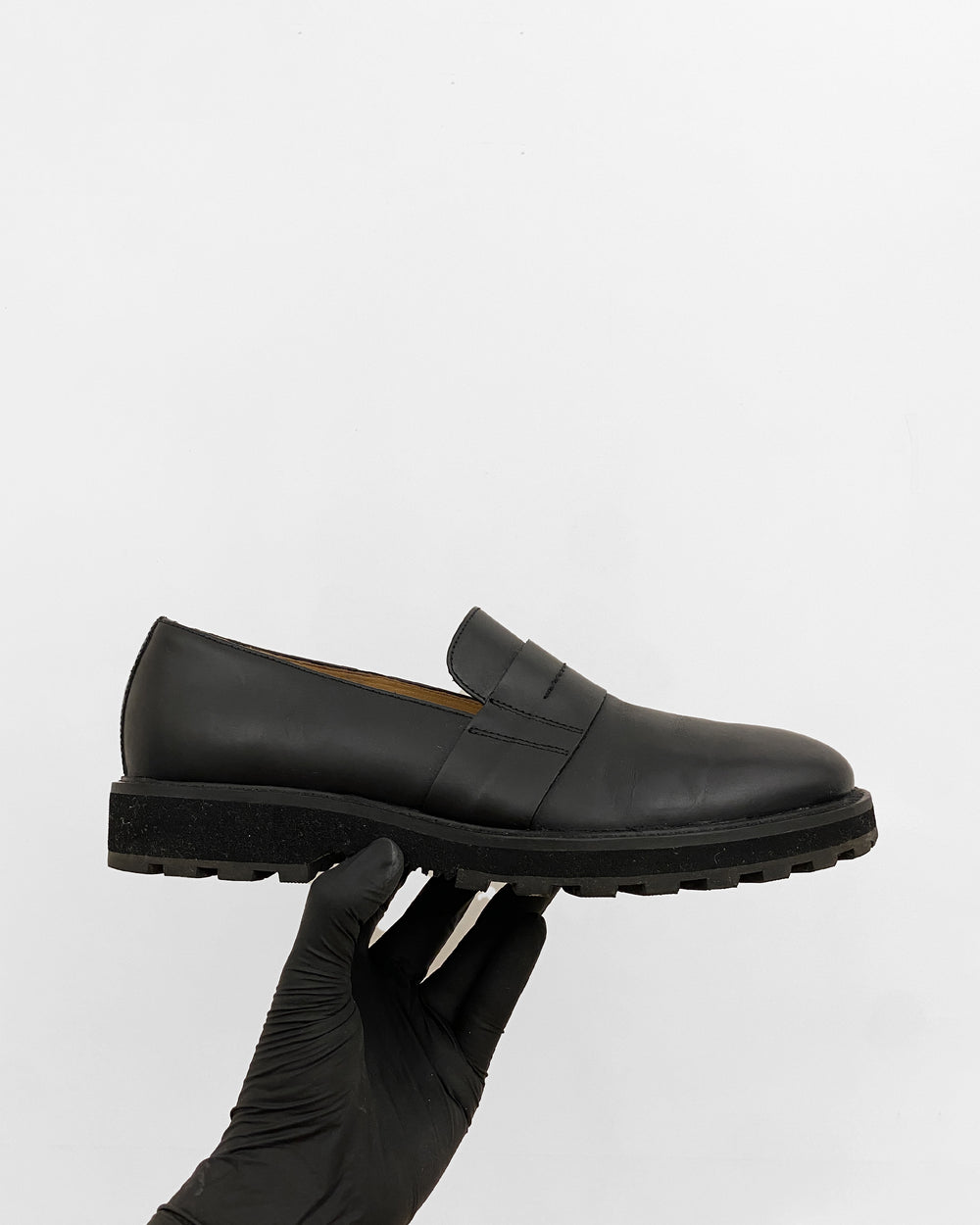 Bikkembergs 2020s Leather Loafers Black