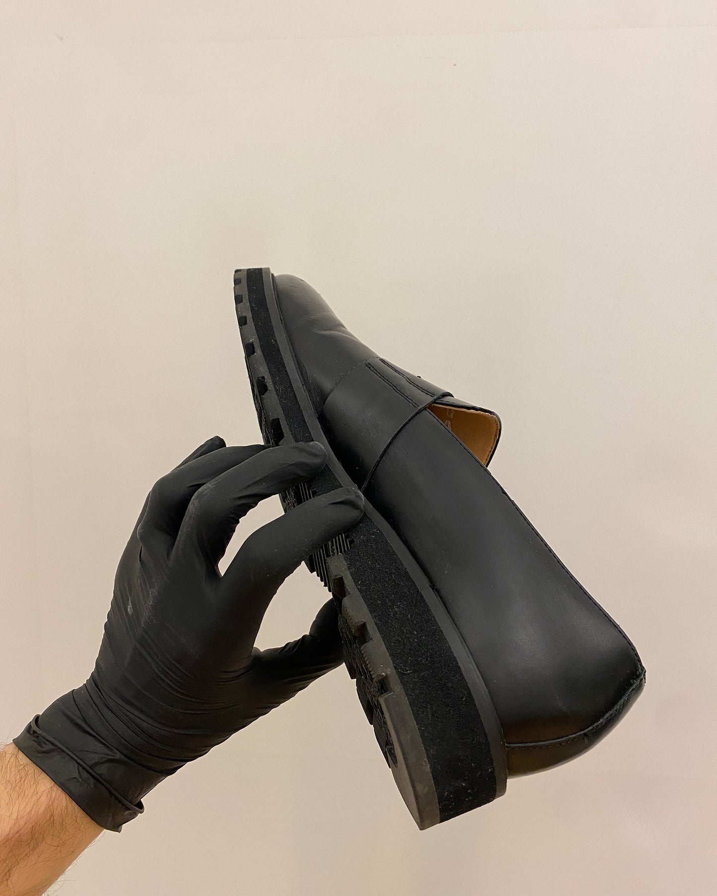 Bikkembergs 2020s Leather Loafers Black