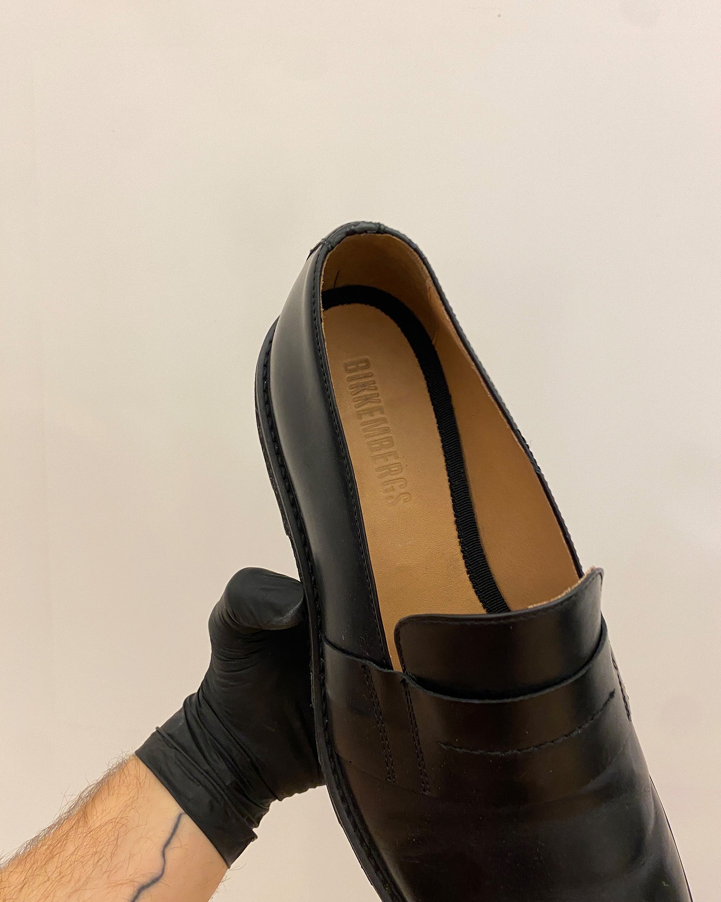 Bikkembergs 2020s Leather Loafers Black