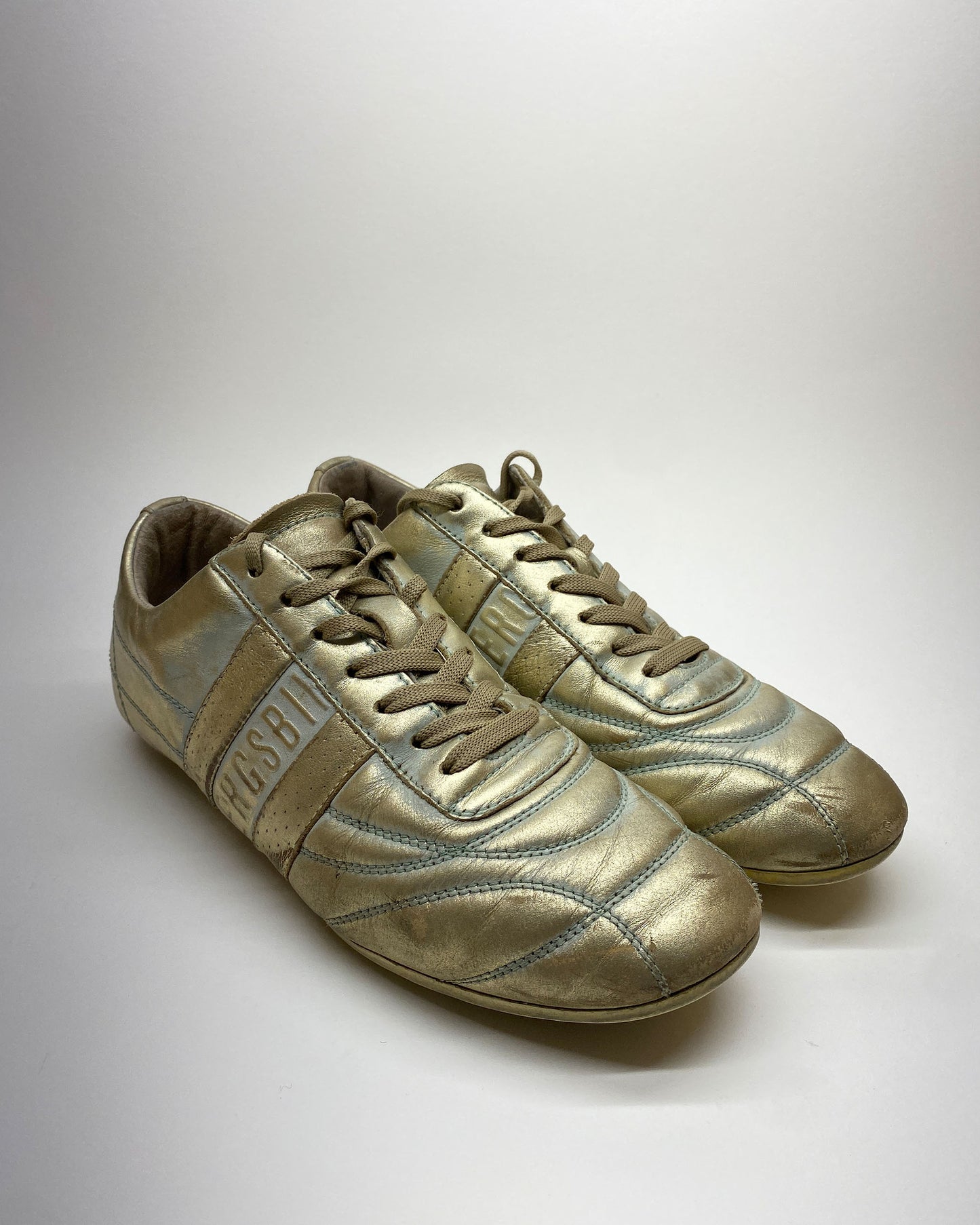 Bikkembergs 2000s Classic Sneaker Gold