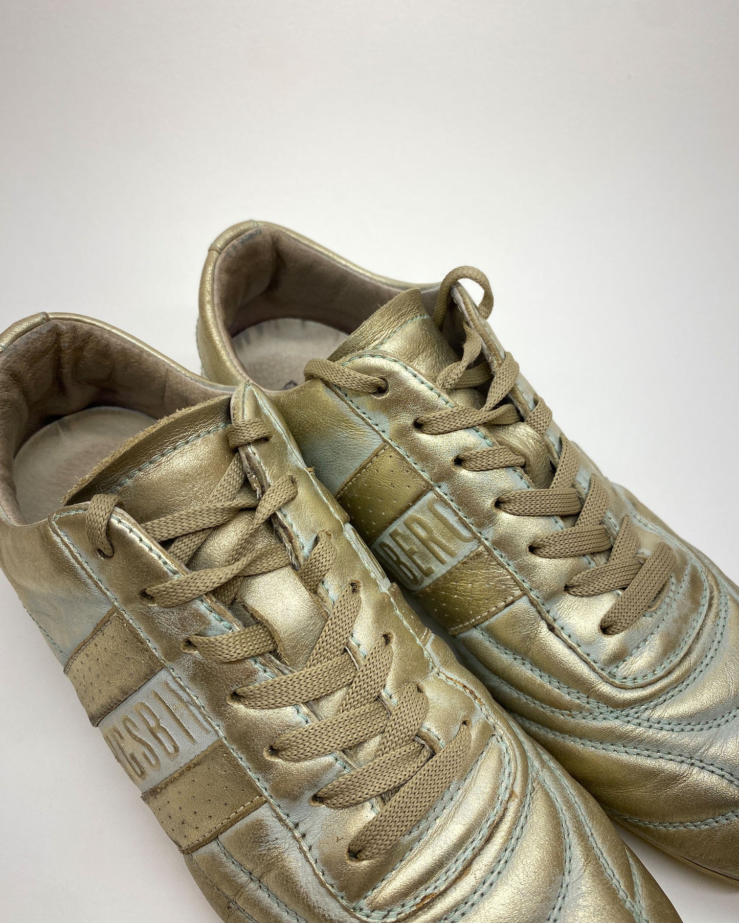 Bikkembergs 2000s Classic Sneaker Gold