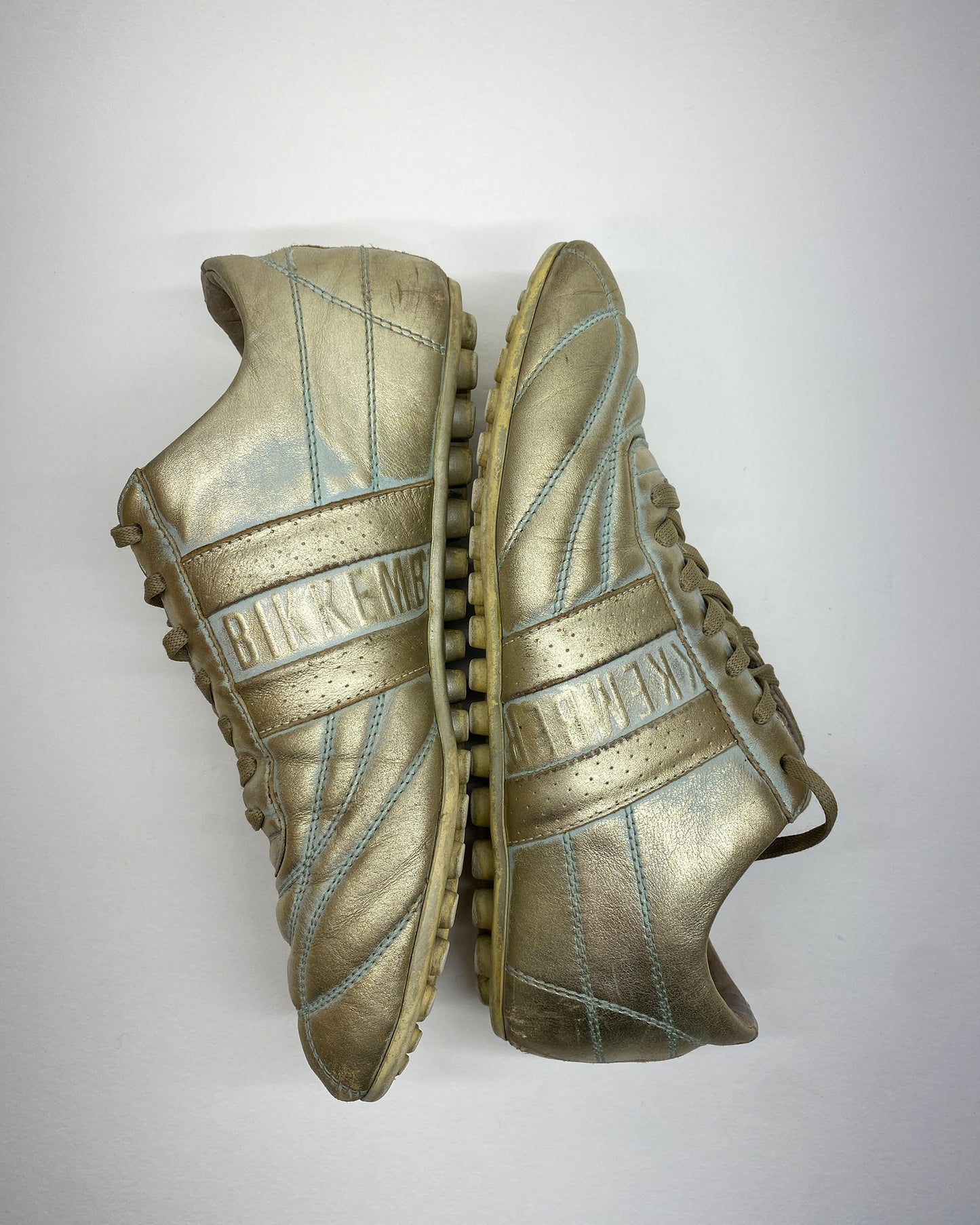 Bikkembergs 2000s Classic Sneaker Gold