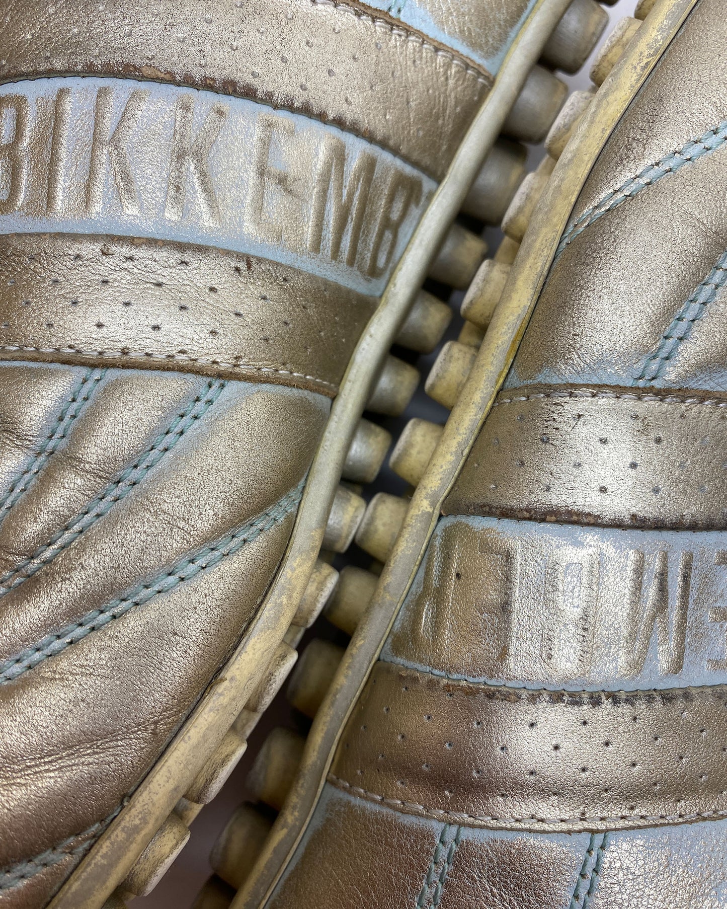 Bikkembergs 2000s Classic Sneaker Gold