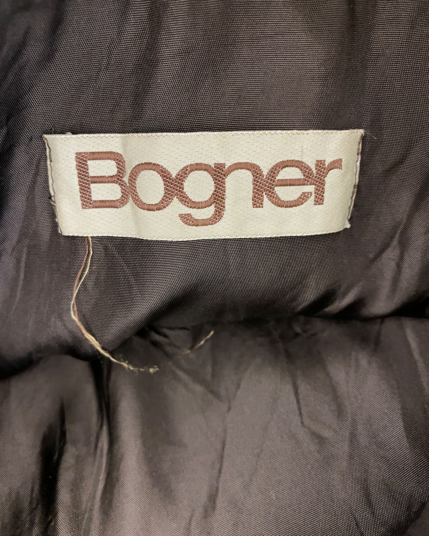 Bogner 1970s Wool Midi Skirt Brown