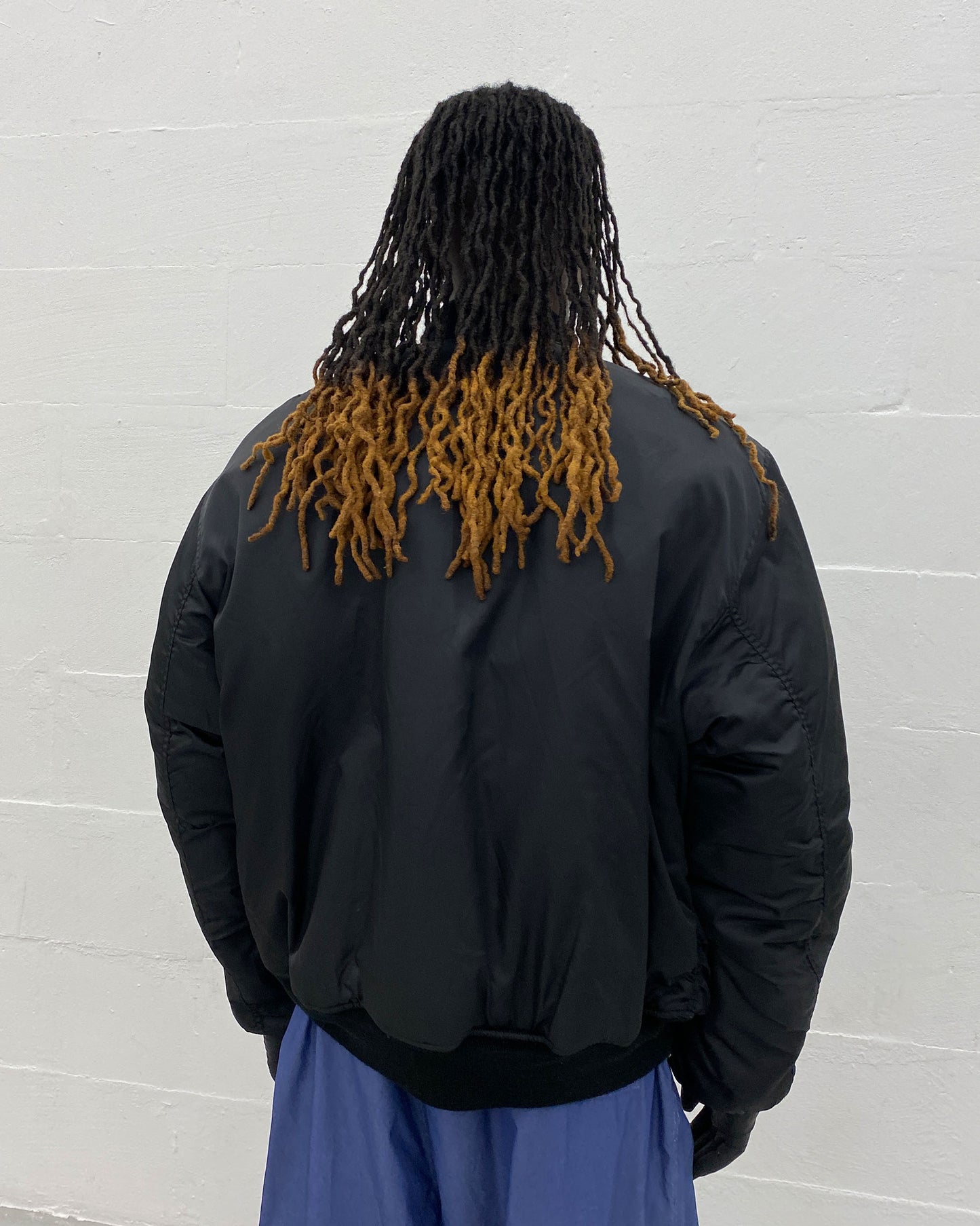 Vintage 2000s All Over Pins MA-1 Bomber Jacket Black