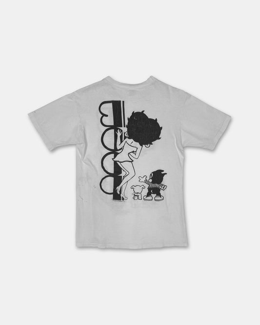 Vintage 1989 Betty Boop Cartoon Single Stitch T-Shirt White