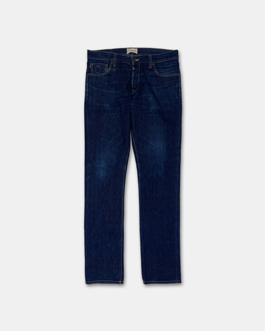 Braves & Company 2010s Selvedge Denim Faded Dark Blue