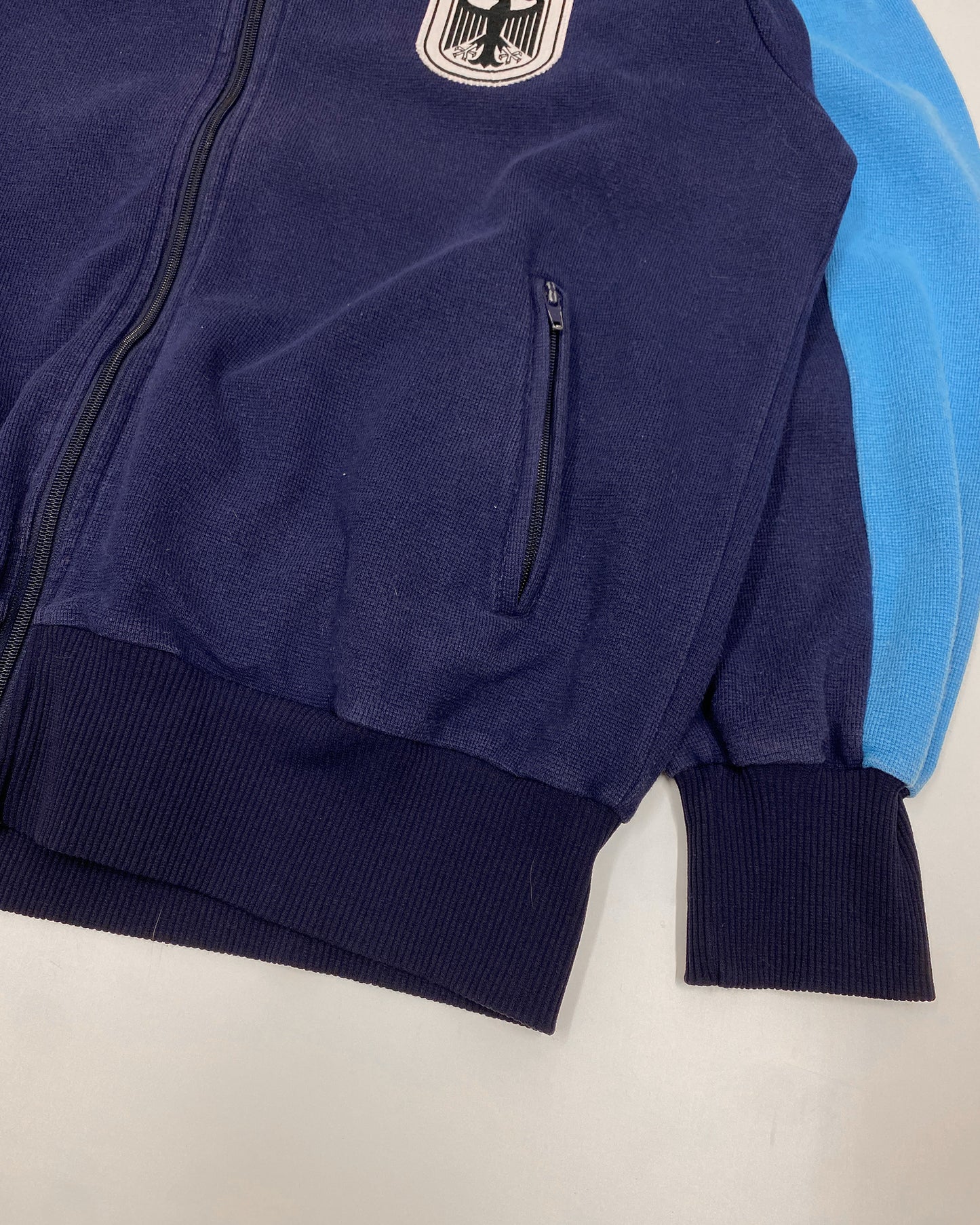 Vintage 1990s German Bundeswehr Track Jacket Navy