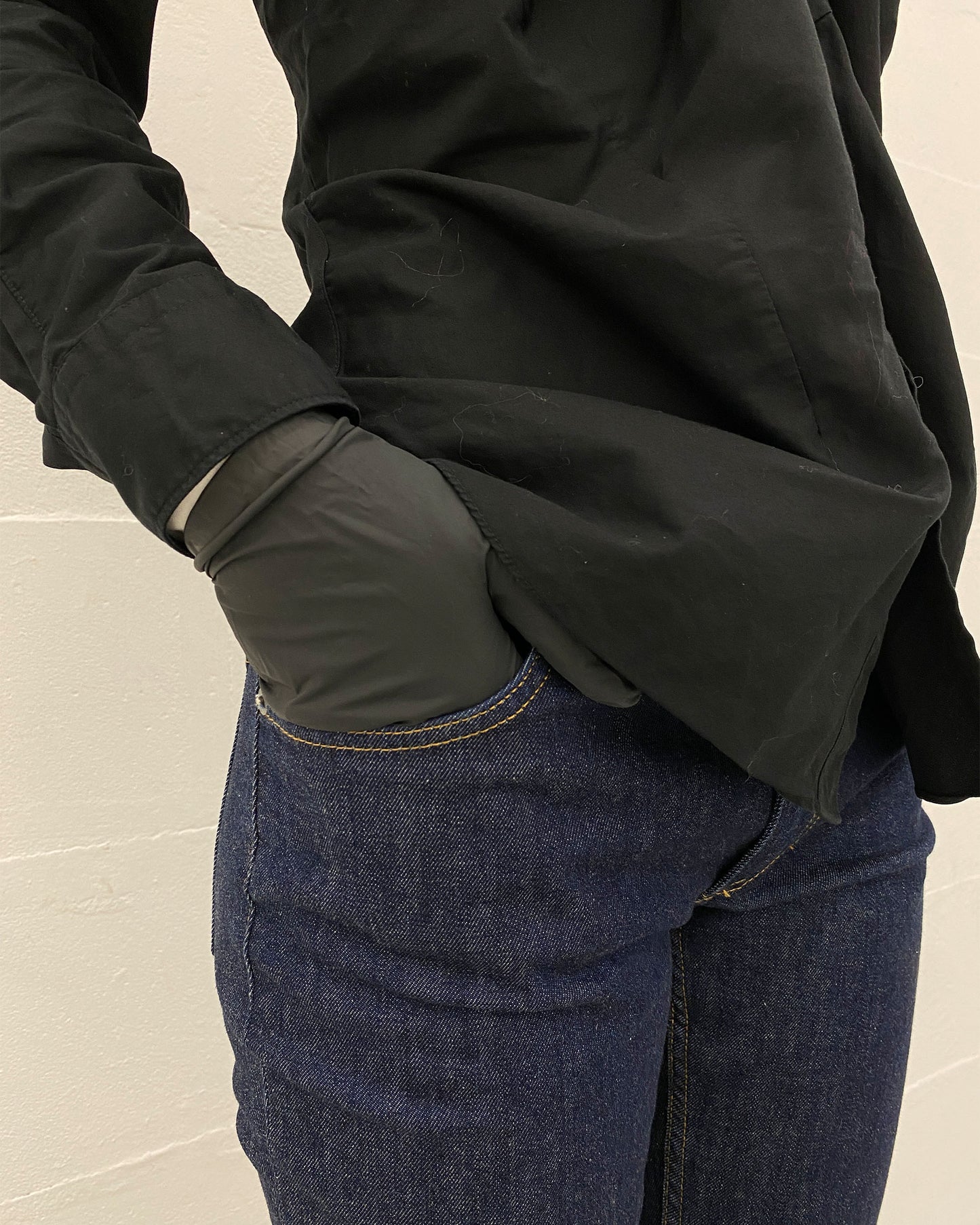 Acne Studios 2020s Flex Skinny Raw Denim Dark Blue