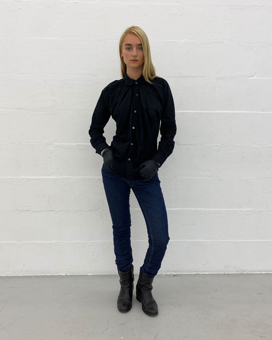 Acne Studios 2020s Flex Skinny Raw Denim Dark Blue