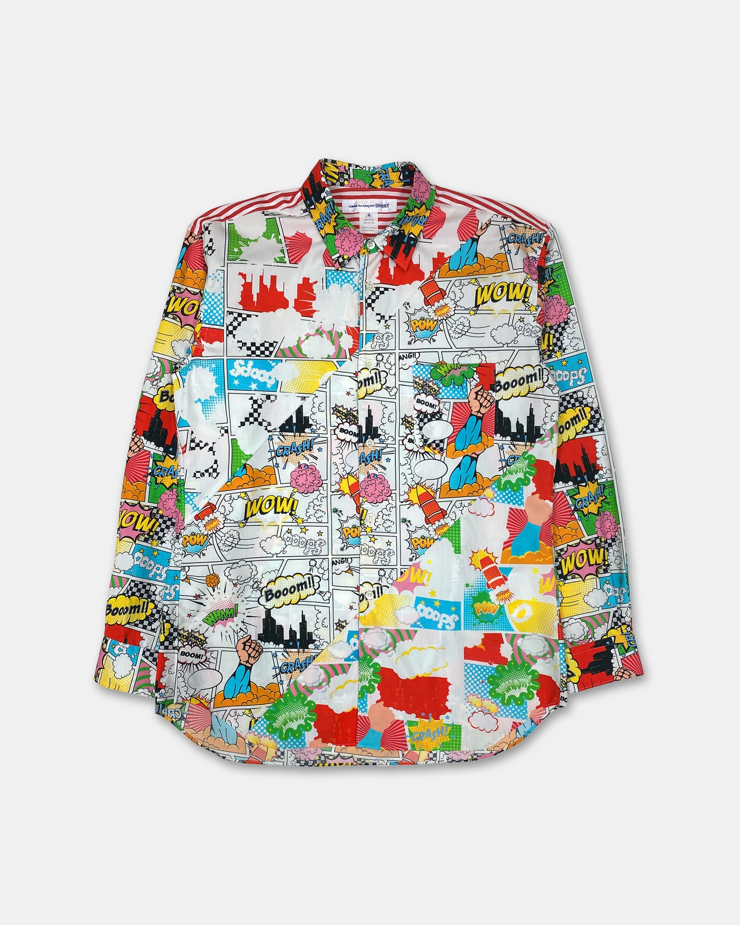 Comme des Garçons Shirt AW2019 Comic Print Shirt Multicolor