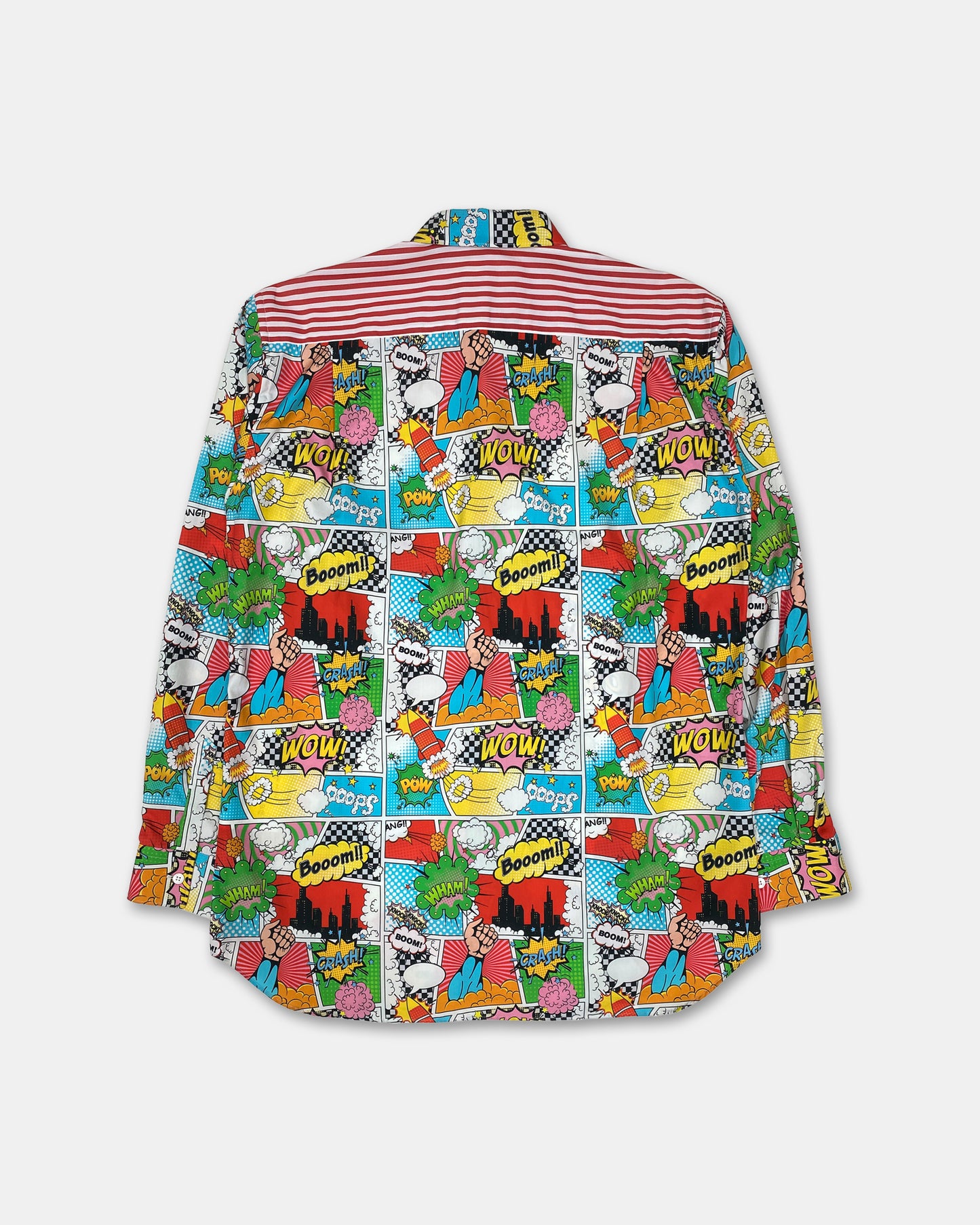 Comme des Garçons Shirt AW2019 Comic Print Shirt Multicolor