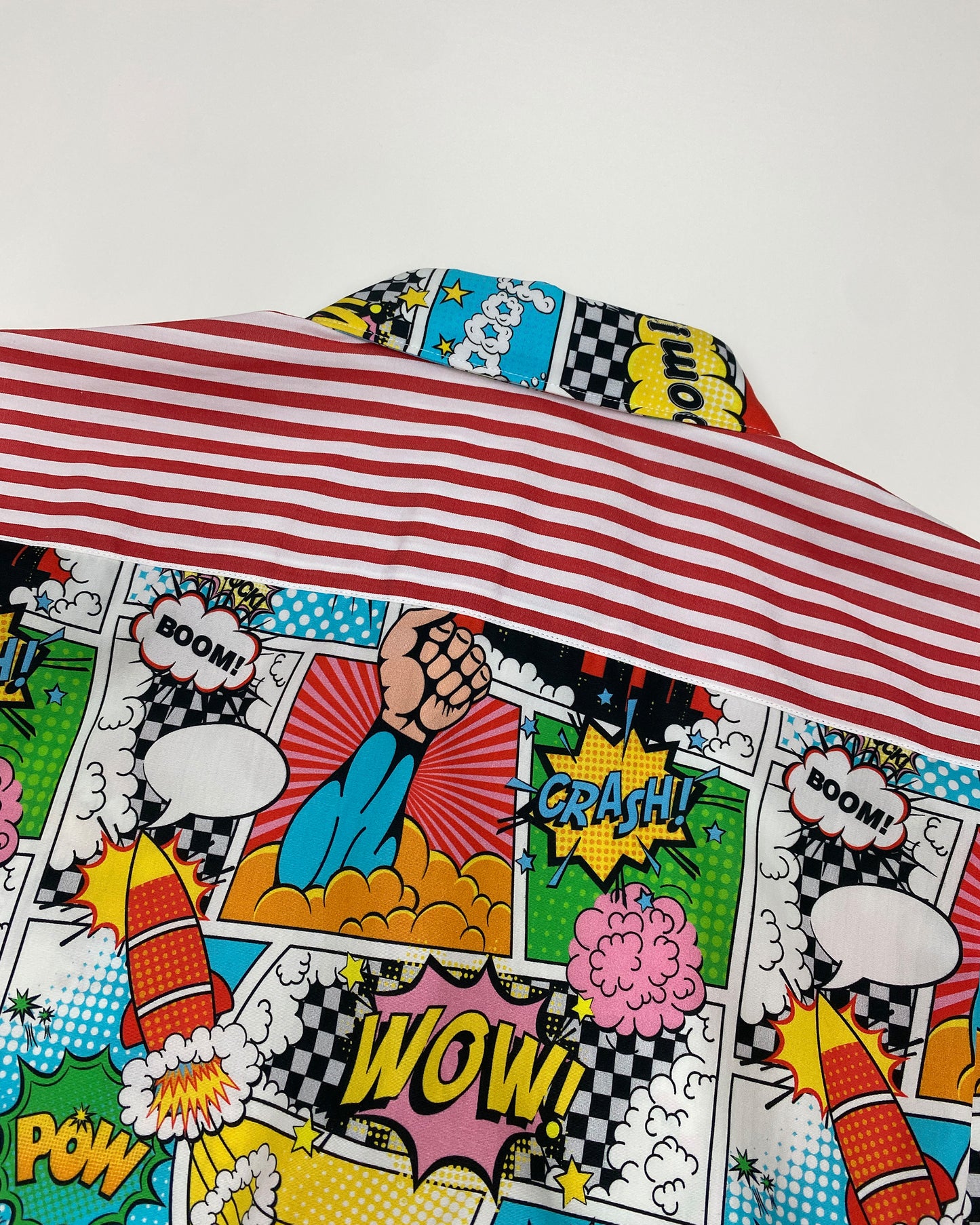 Comme des Garçons Shirt AW2019 Comic Print Shirt Multicolor