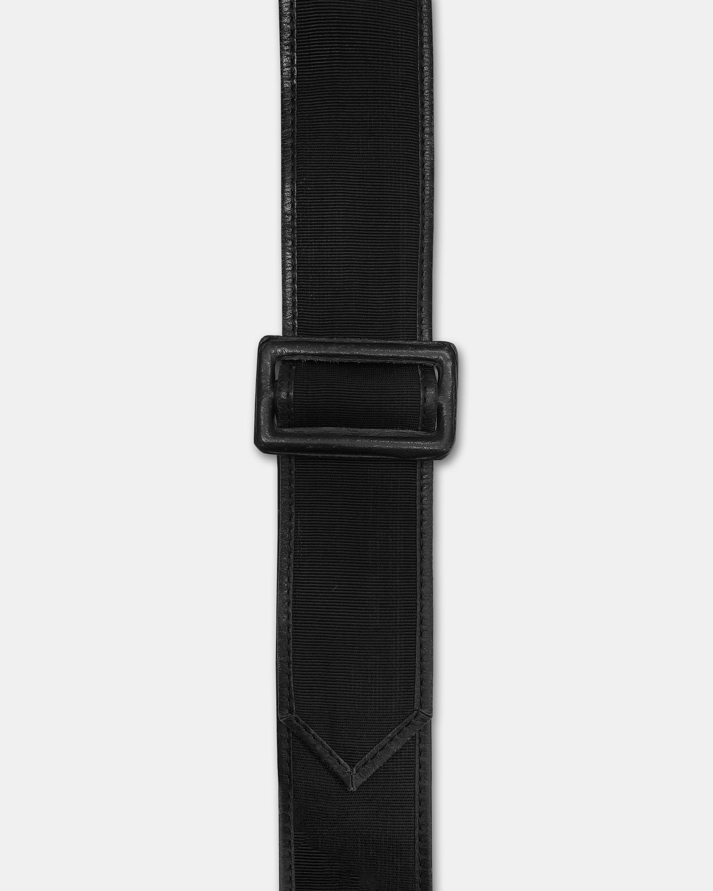 Comme des Garçons 2010s Rayon Cow Leather Belt Black