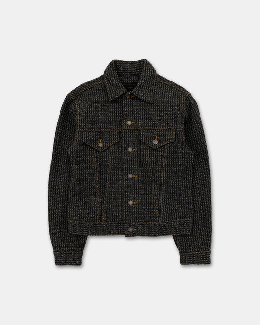 Comme des Garçons Homme 1997 Trucker Wool Jacket Grey